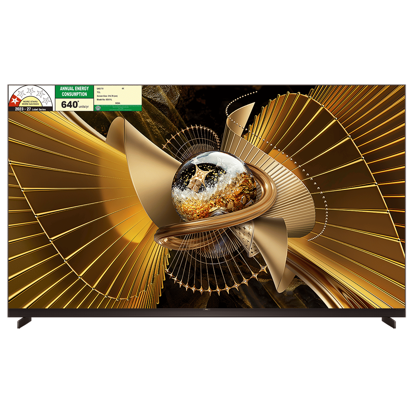 TCL X series 215.9 cm (85 inch) 1 Star SQD-Mini LED 4K Super Ultra HD Smart Google TV with Google Voice Assistant (2026 Model) TCL X series 215.9 cm (85 inch) 1 Star SQD-Mini LED 4K Super Ultra HD Smart Google TV with Google Voice Assistant (2026 Model)_1
