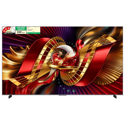 TCL C series 248.92 cm (98 inch) 3 Star SQD-Mini LED 4K Super Ultra HD Smart Google TV with Google Voice Assistant (2026 Model)