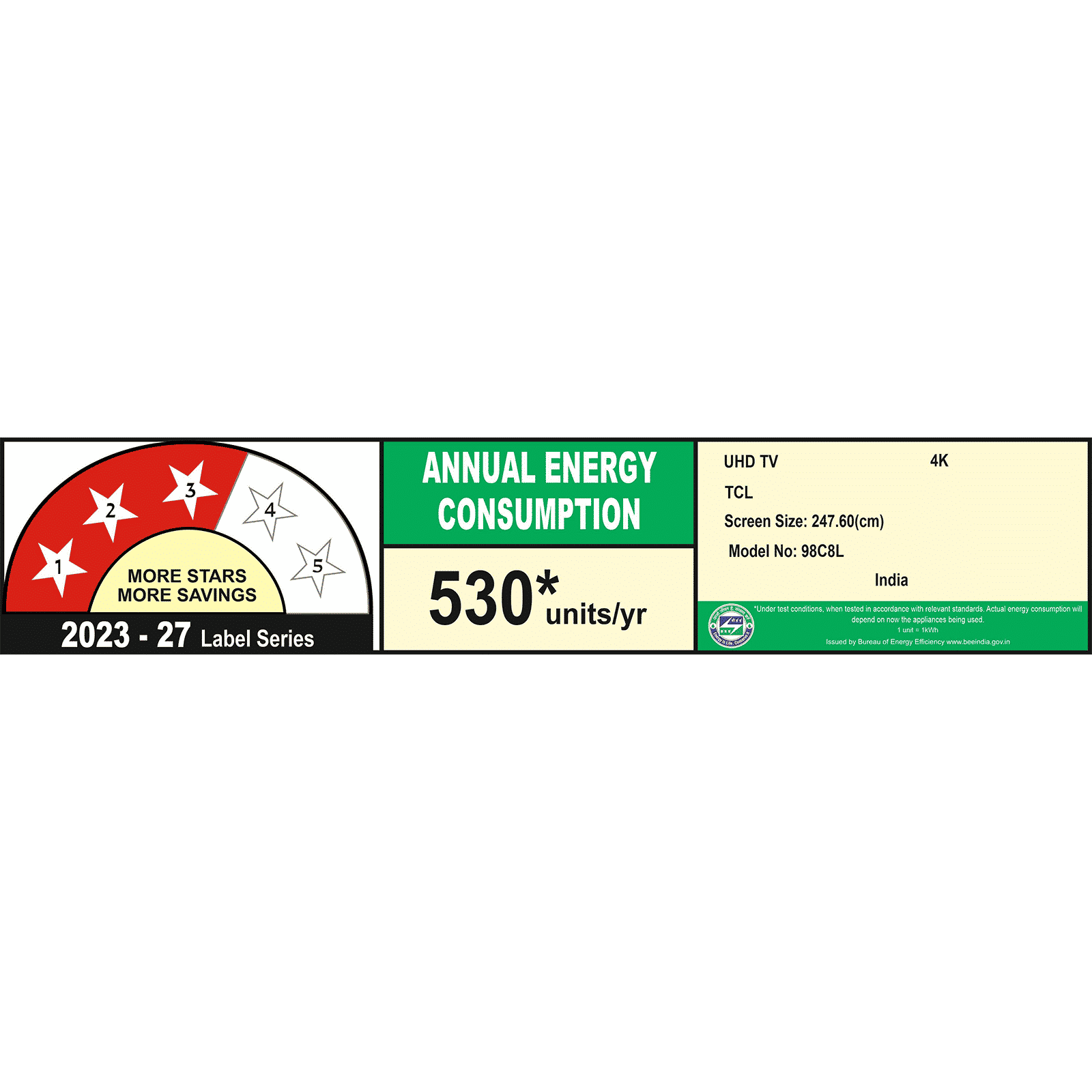 TCL C series 248.92 cm (98 inch) 3 Star SQD-Mini LED 4K Super Ultra HD Smart Google TV with Google Voice Assistant (2026 Model) TCL C series 248.92 cm (98 inch) 3 Star SQD-Mini LED 4K Super Ultra HD Smart Google TV with Google Voice Assistant (2026 Model)_2