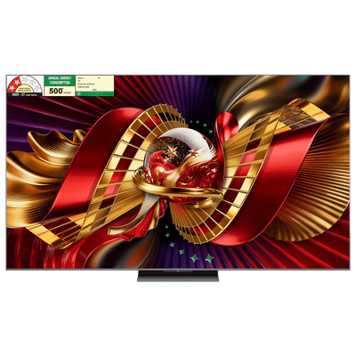 TCL C series 215.9 cm (85 inch) 2 Star SQD-Mini LED 4K Super Ultra HD Smart Google TV with Google Voice Assistant (2026 Model)