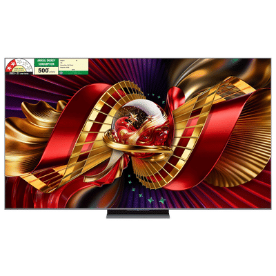 TCL C series 215.9 cm (85 inch) 2 Star SQD-Mini LED 4K Super Ultra HD Smart Google TV with Google Voice Assistant (2026 Model)