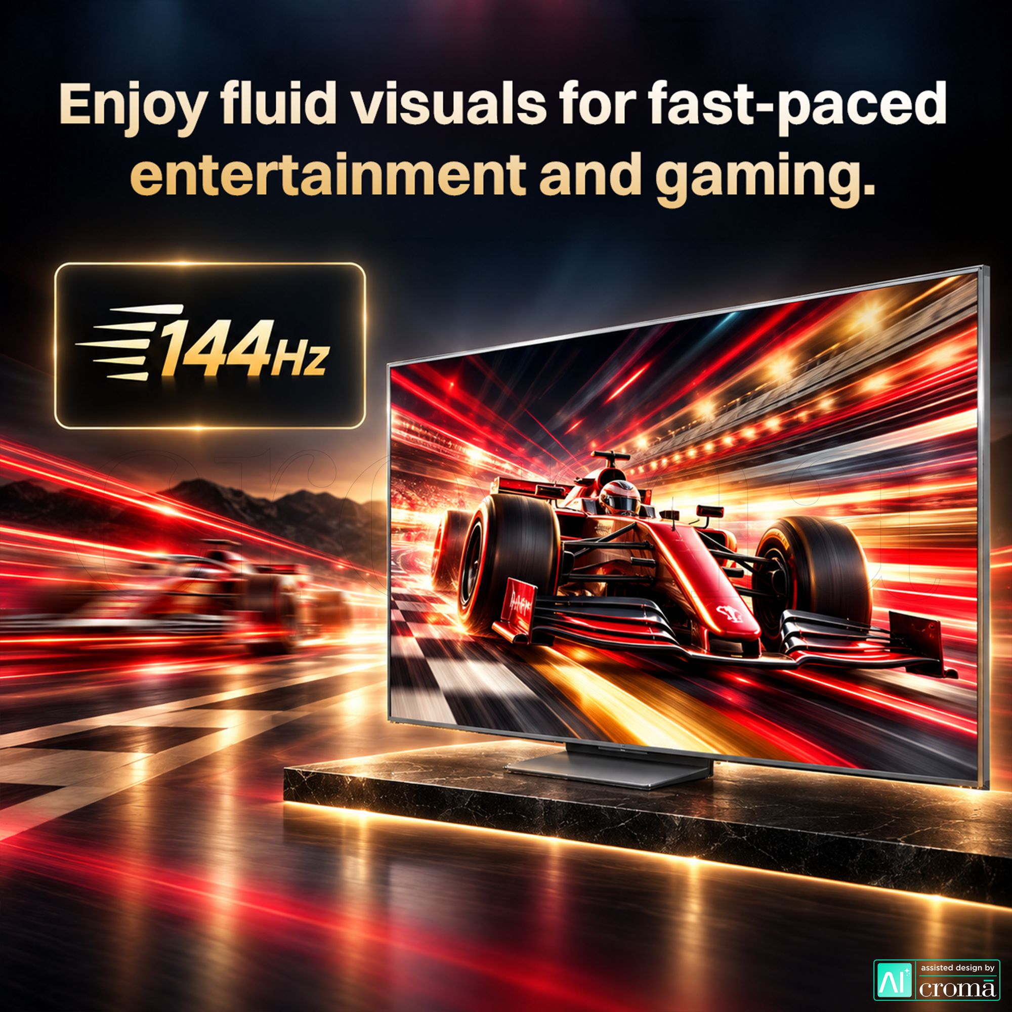 TCL C series 215.9 cm (85 inch) 2 Star SQD-Mini LED 4K Super Ultra HD Smart Google TV with Google Voice Assistant (2026 Model) TCL C series 215.9 cm (85 inch) 2 Star SQD-Mini LED 4K Super Ultra HD Smart Google TV with Google Voice Assistant (2026 Model)_4