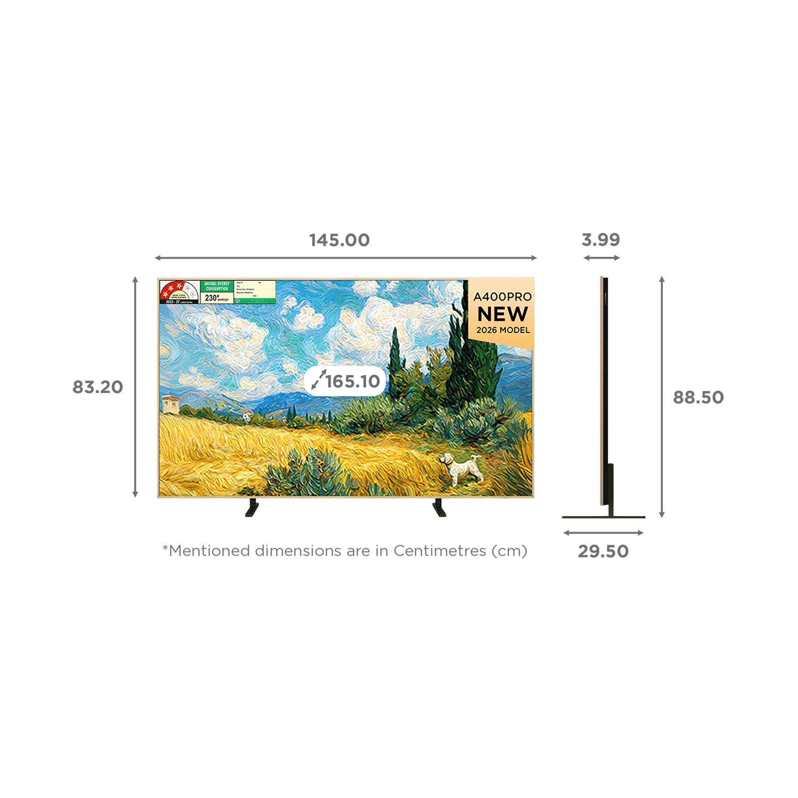 TCL A series 165.1 cm (65 inch) 3 Star QD-Mini LED 4K Super Ultra HD Smart Google TV with Google Voice Assistant (2026 Model) TCL A series 165.1 cm (65 inch) 3 Star QD-Mini LED 4K Super Ultra HD Smart Google TV with Google Voice Assistant (2026 Model)_11