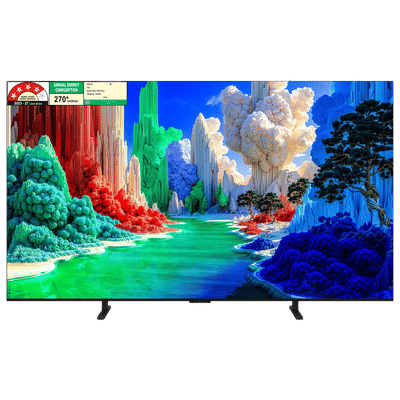 TCL A series 190.5 cm (75 inch) 4 Star QLED 4K Super Ultra HD Smart Google TV with Google Voice Assistant (2026 Model)