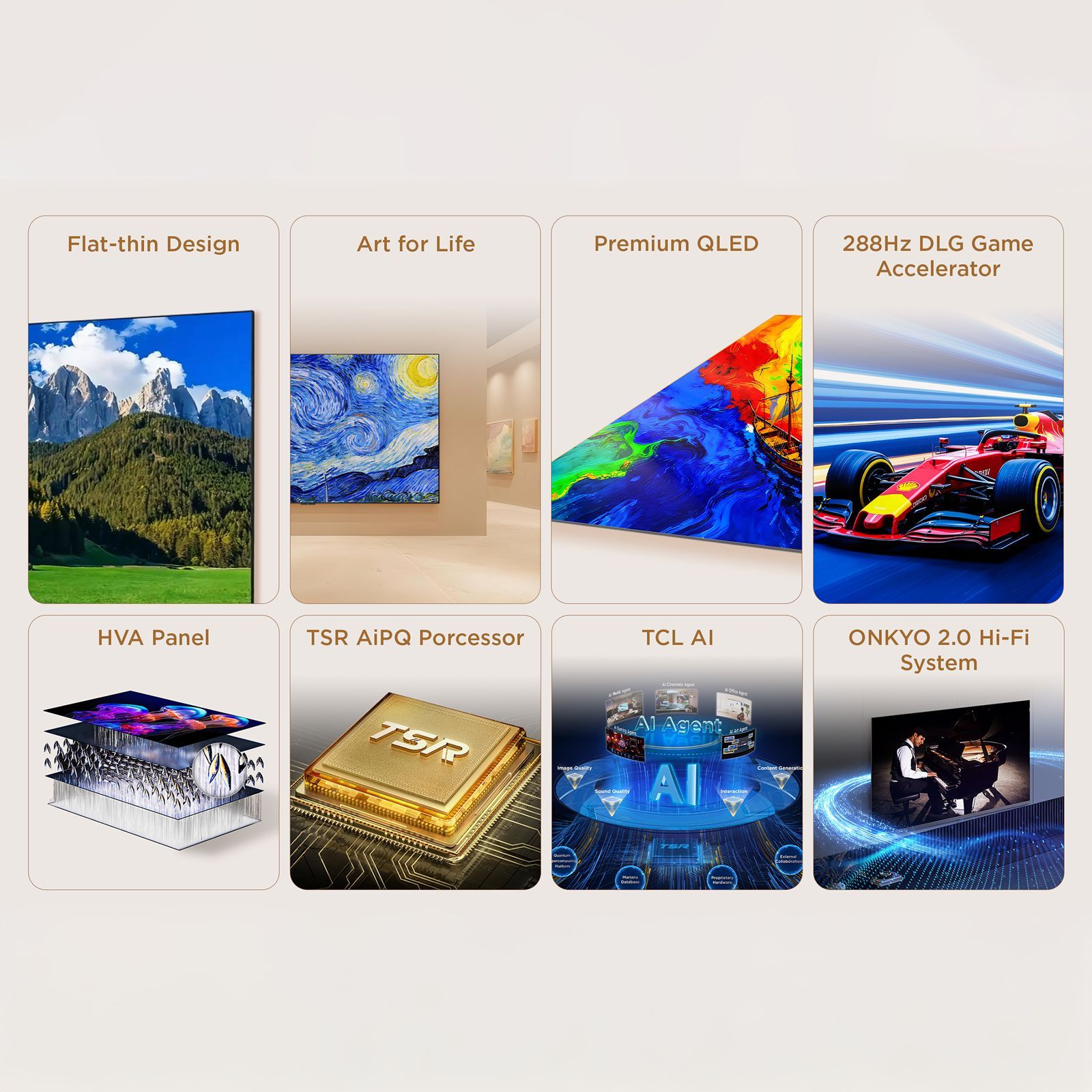 TCL P series 165.1 cm (65 inch) 3 Star QLED 4K Super Ultra HD Smart Google TV with Google Voice Assistant (2026 Model)_3