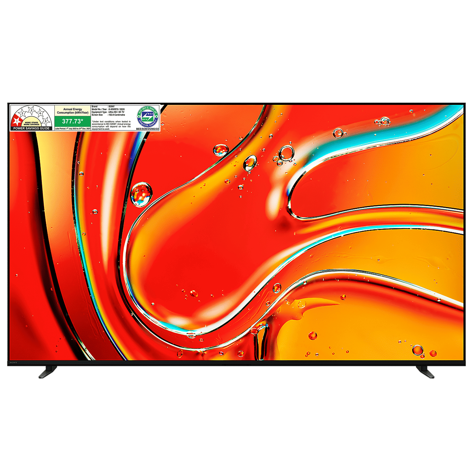 SONY BRAVIA 7II 165.1 cm (65 inch) 1 Star LED 4K Ultra HD Smart Google TV with Voice Assistant (2026 model) SONY BRAVIA 7II 165.1 cm (65 inch) 1 Star LED 4K Ultra HD Smart Google TV with Voice Assistant (2026 model)_1