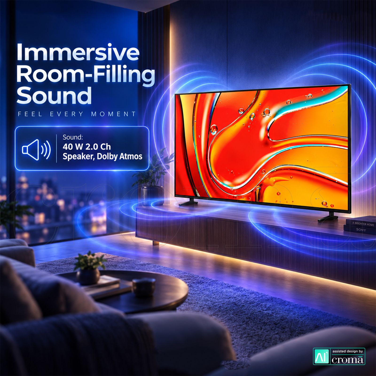 SONY BRAVIA 7II 165.1 cm (65 inch) 1 Star LED 4K Ultra HD Smart Google TV with Voice Assistant (2026 model) SONY BRAVIA 7II 165.1 cm (65 inch) 1 Star LED 4K Ultra HD Smart Google TV with Voice Assistant (2026 model)_7