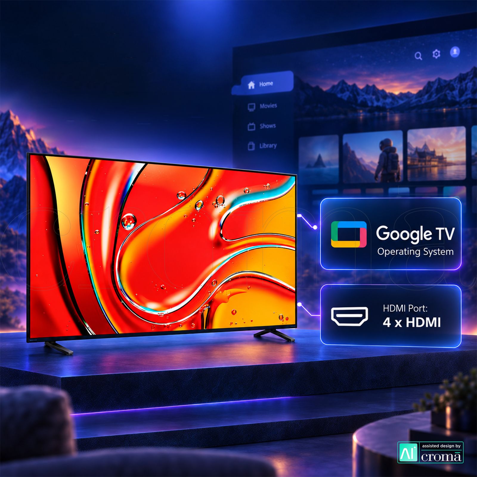 SONY BRAVIA 7II 190.5 cm (75 inch) 1 Star LED 4K Ultra HD Smart Google TV with Voice Assistant (2026 model) SONY BRAVIA 7II 190.5 cm (75 inch) 1 Star LED 4K Ultra HD Smart Google TV with Voice Assistant (2026 model)_6