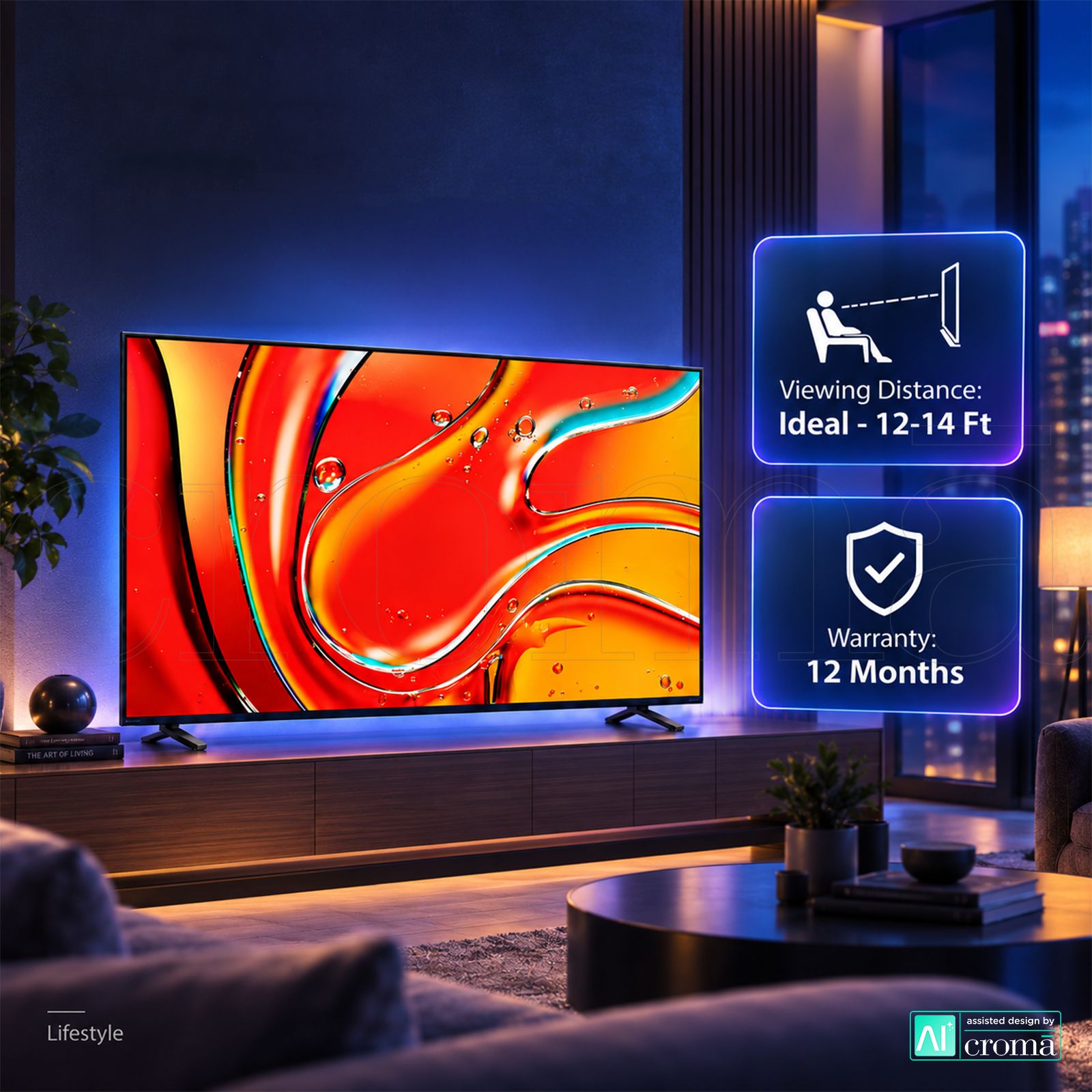 SONY BRAVIA 7II 190.5 cm (75 inch) 1 Star LED 4K Ultra HD Smart Google TV with Voice Assistant (2026 model) SONY BRAVIA 7II 190.5 cm (75 inch) 1 Star LED 4K Ultra HD Smart Google TV with Voice Assistant (2026 model)_8