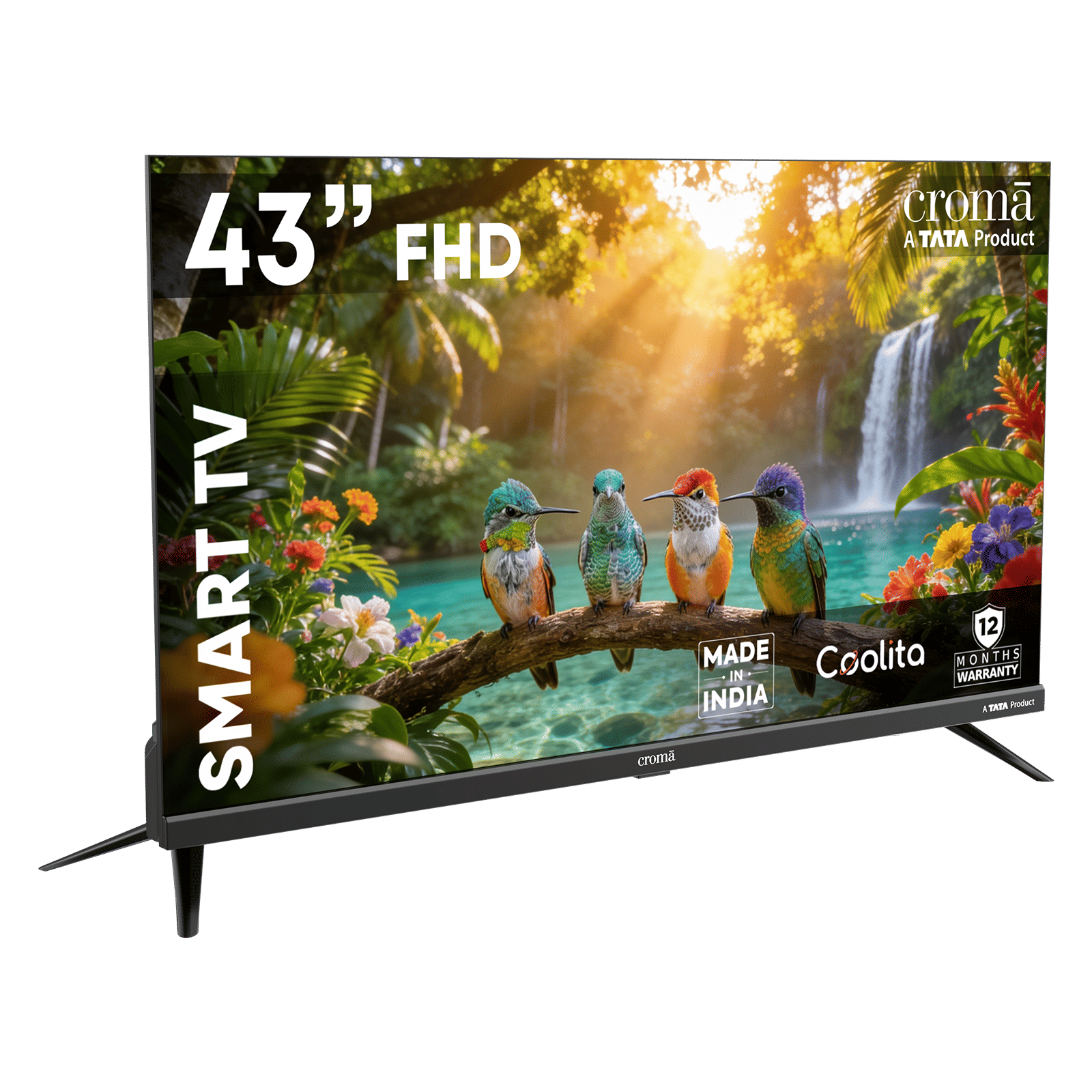 Croma 109 cm (43 inch) 2 Star Full HD LED Smart Coolita Version 3.0 TV with Dolby Audio (2026 Model) Croma 109 cm (43 inch) 2 Star Full HD LED Smart Coolita Version 3.0 TV with Dolby Audio (2026 Model)_11