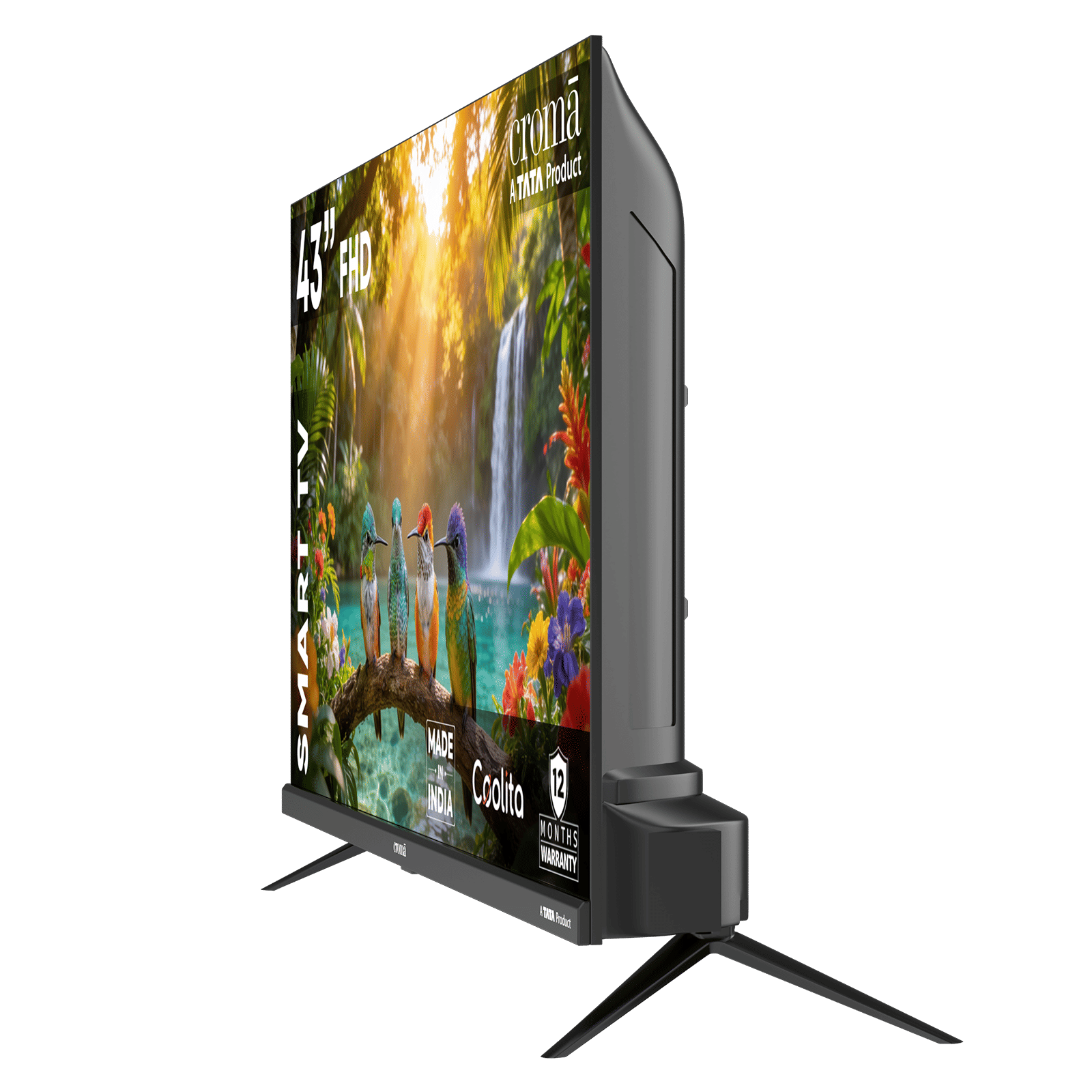 Croma 109 cm (43 inch) 2 Star Full HD LED Smart Coolita Version 3.0 TV with Dolby Audio (2026 Model) Croma 109 cm (43 inch) 2 Star Full HD LED Smart Coolita Version 3.0 TV with Dolby Audio (2026 Model)_12