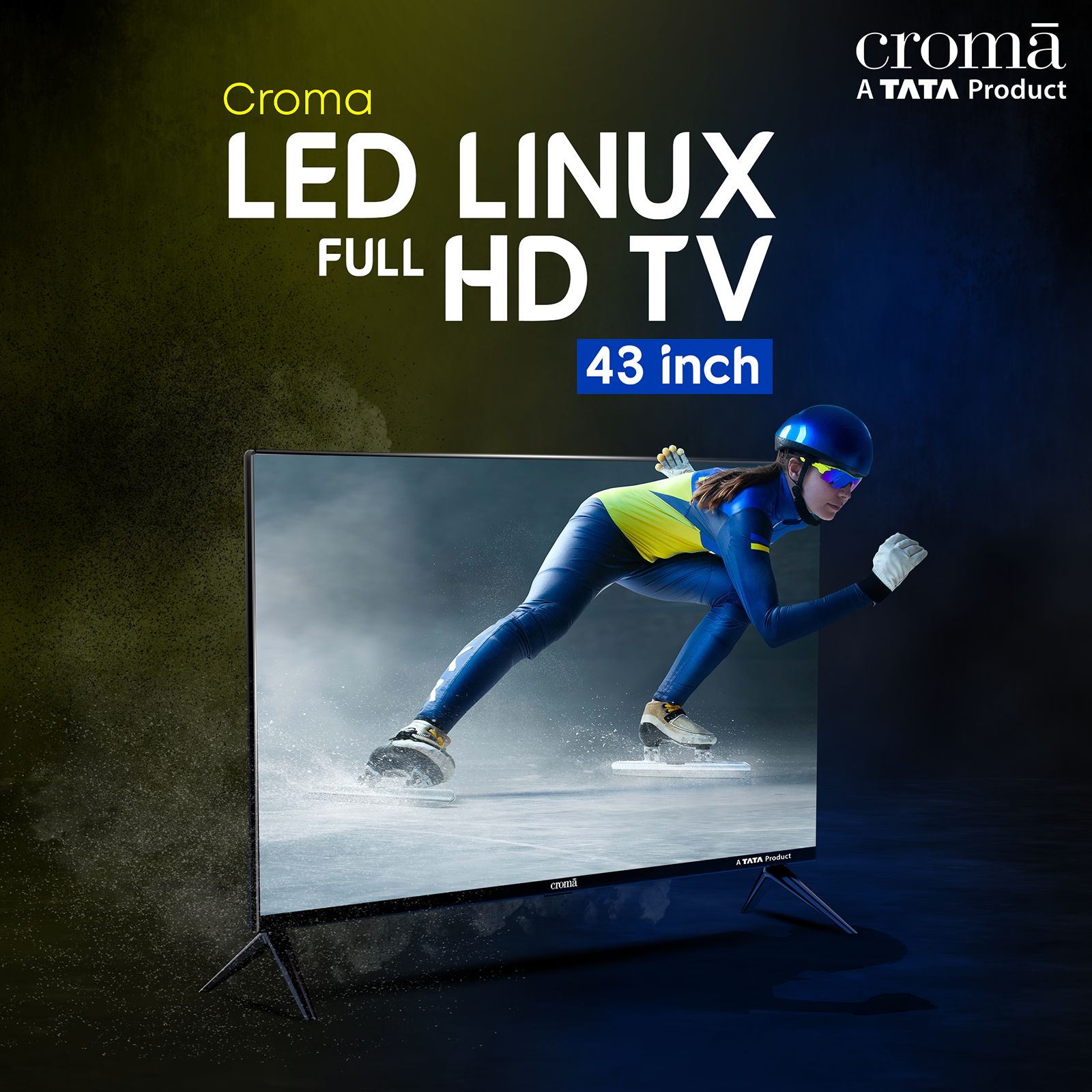 Croma 109 cm (43 inch) 2 Star Full HD LED Smart Coolita Version 3.0 TV with Dolby Audio (2026 Model) Croma 109 cm (43 inch) 2 Star Full HD LED Smart Coolita Version 3.0 TV with Dolby Audio (2026 Model)_5
