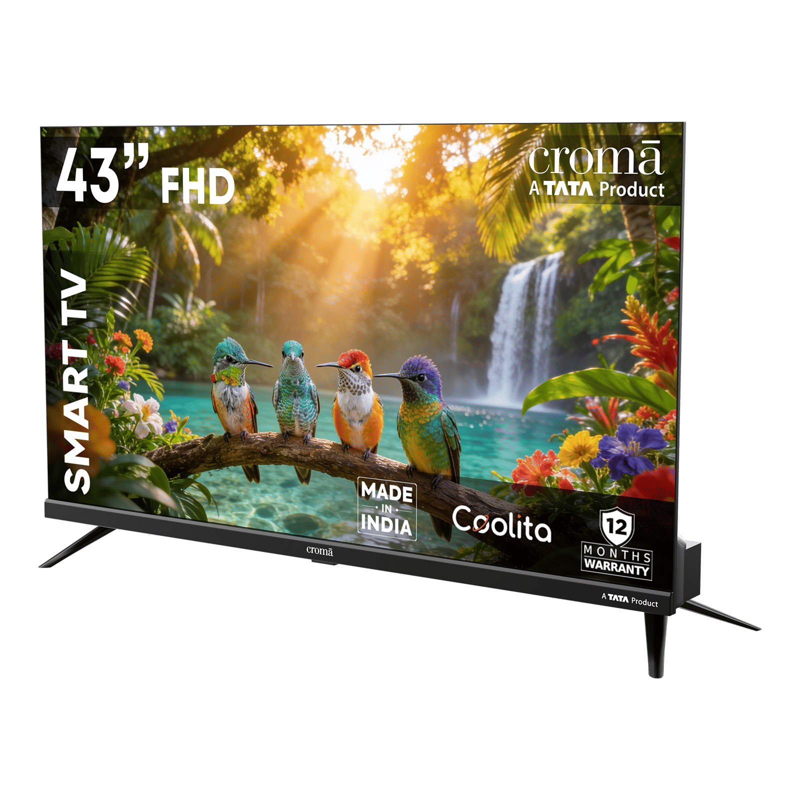 Croma 109 cm (43 inch) 2 Star Full HD LED Smart Coolita Version 3.0 TV with Dolby Audio (2026 Model) Croma 109 cm (43 inch) 2 Star Full HD LED Smart Coolita Version 3.0 TV with Dolby Audio (2026 Model)_10