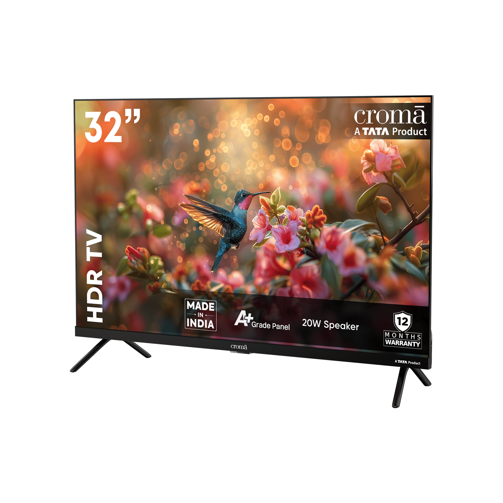 Croma 80 cm (32 inch) 1 Star HD Ready LED TV with Bezel Less Display (2026 model) Croma 80 cm (32 inch) 1 Star HD Ready LED TV with Bezel Less Display (2026 model)_4