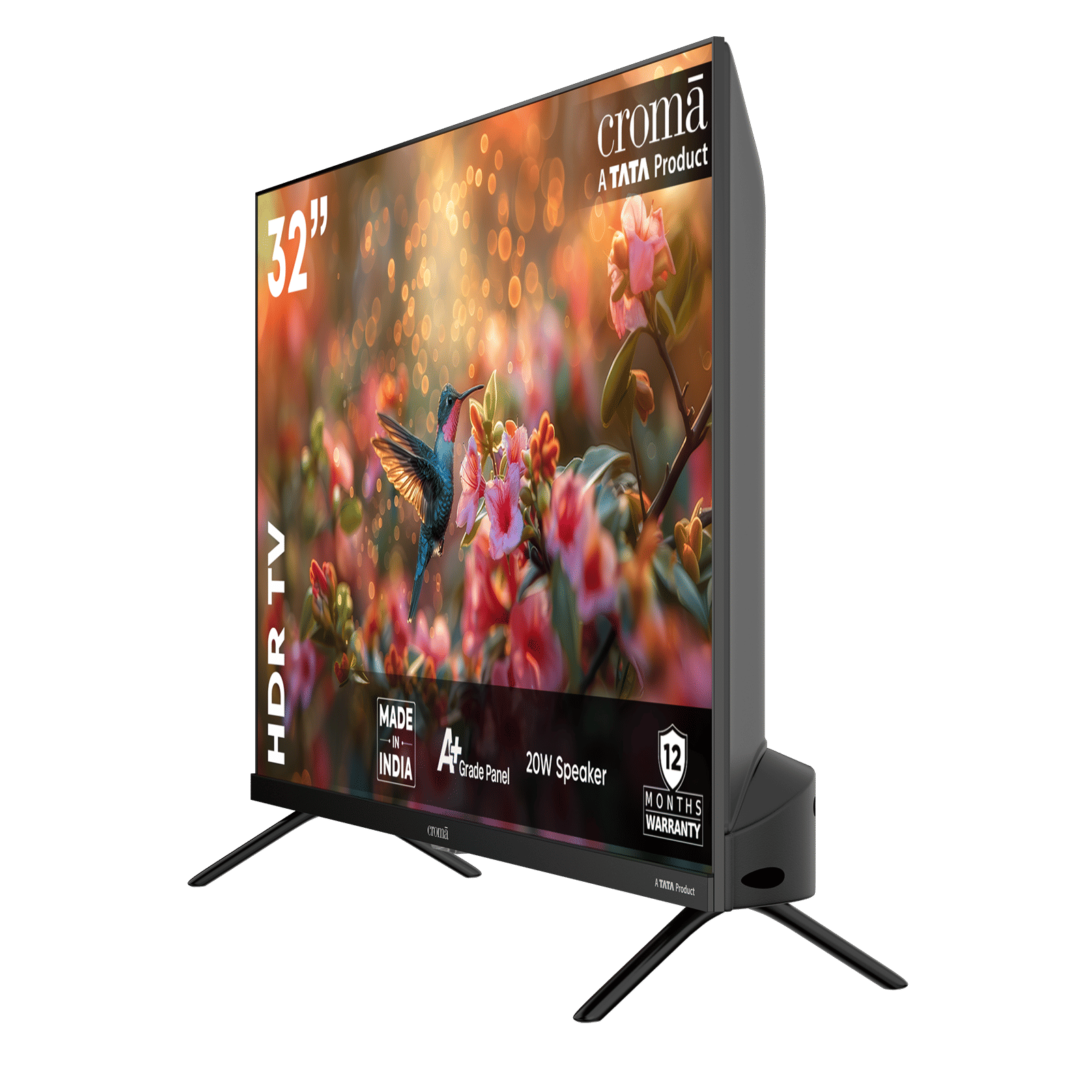 Croma 80 cm (32 inch) 1 Star HD Ready LED TV with Bezel Less Display (2026 model) Croma 80 cm (32 inch) 1 Star HD Ready LED TV with Bezel Less Display (2026 model)_5