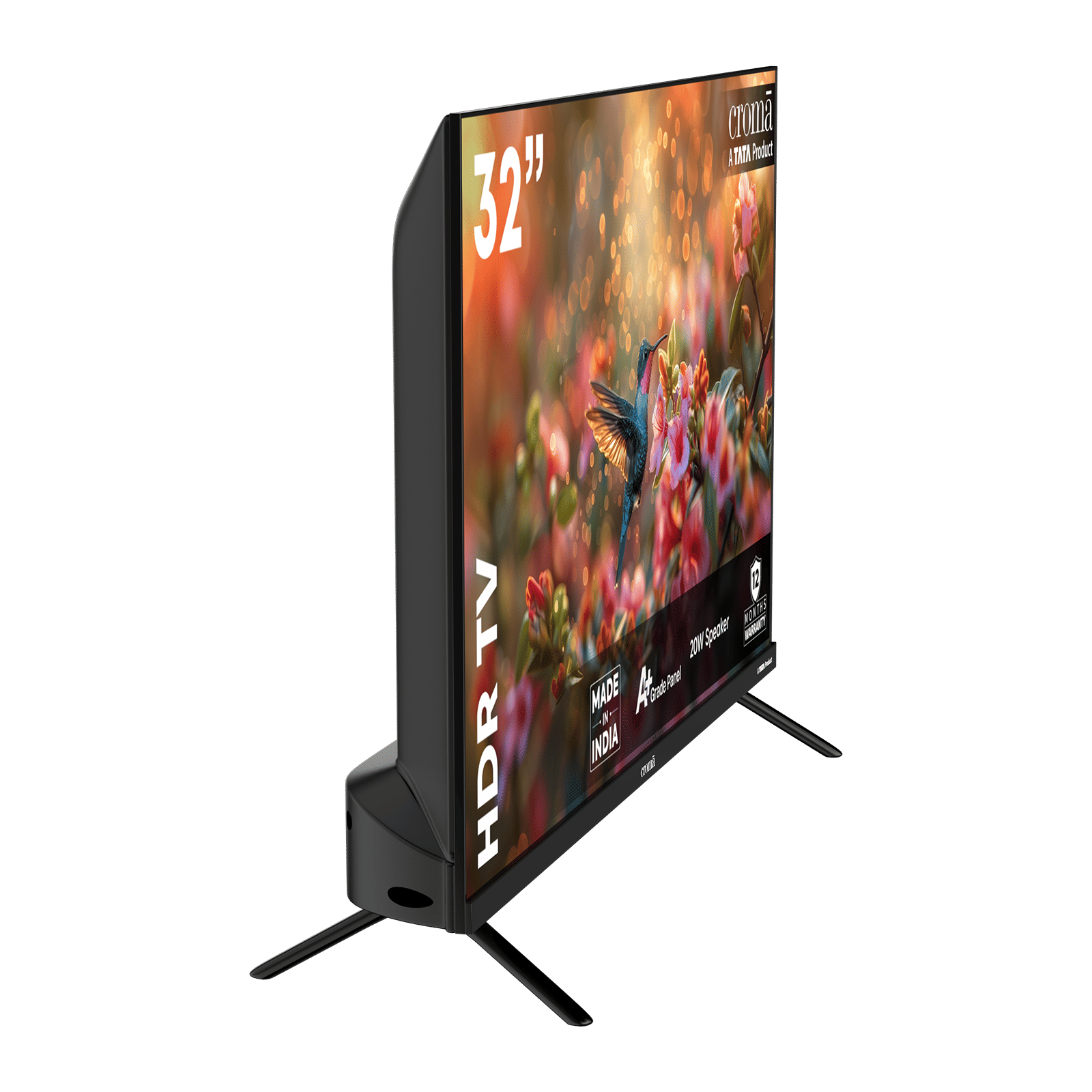 Croma 80 cm (32 inch) 1 Star HD Ready LED TV with Bezel Less Display (2026 model) Croma 80 cm (32 inch) 1 Star HD Ready LED TV with Bezel Less Display (2026 model)_8