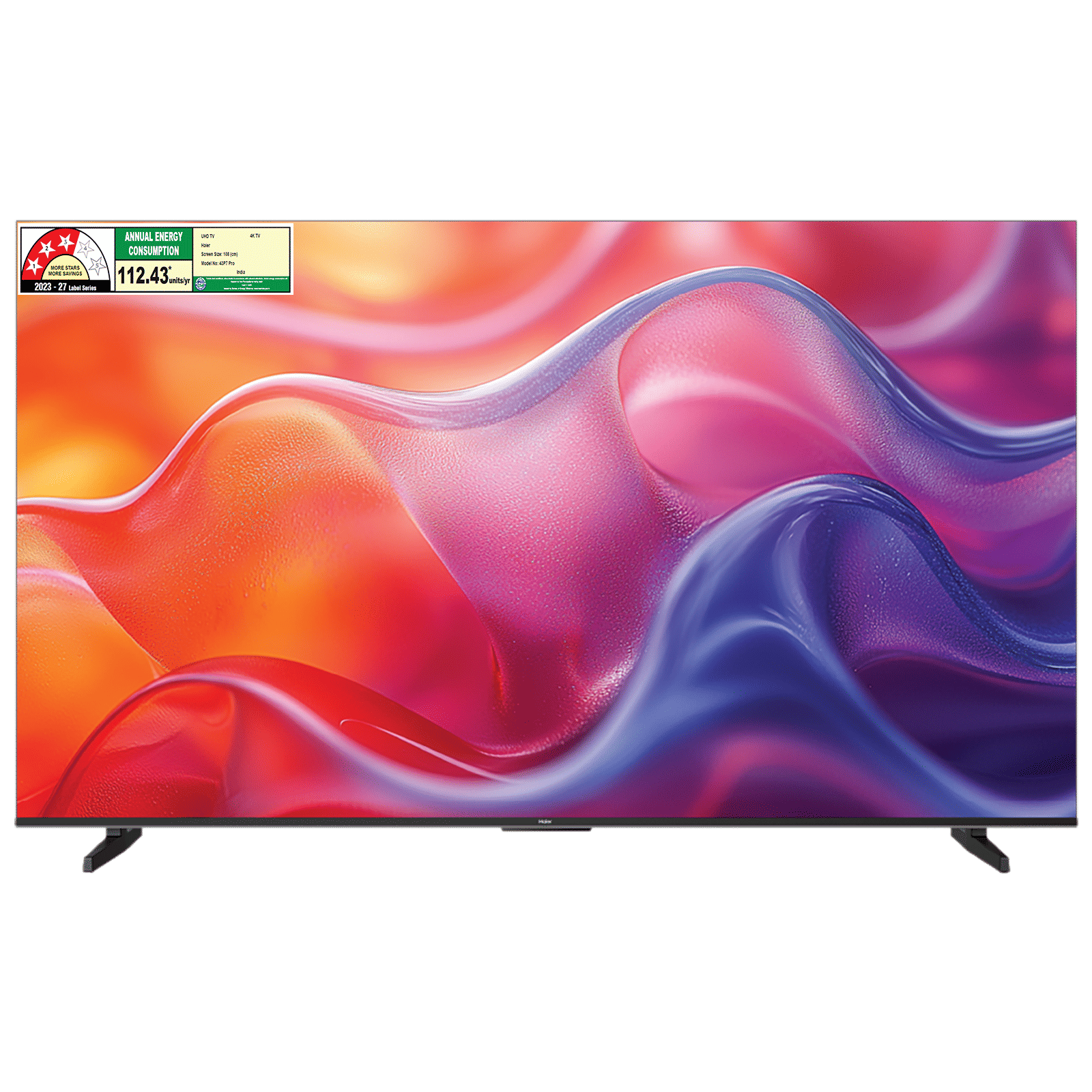 Haier P7 PRO 109.22 cm (43 inch) 3 Star 4K Ultra HD QLED Smart Google TV with Google Voice Assistant (2026 model) Haier P7 PRO 109.22 cm (43 inch) 3 Star 4K Ultra HD QLED Smart Google TV with Google Voice Assistant (2026 model)_1