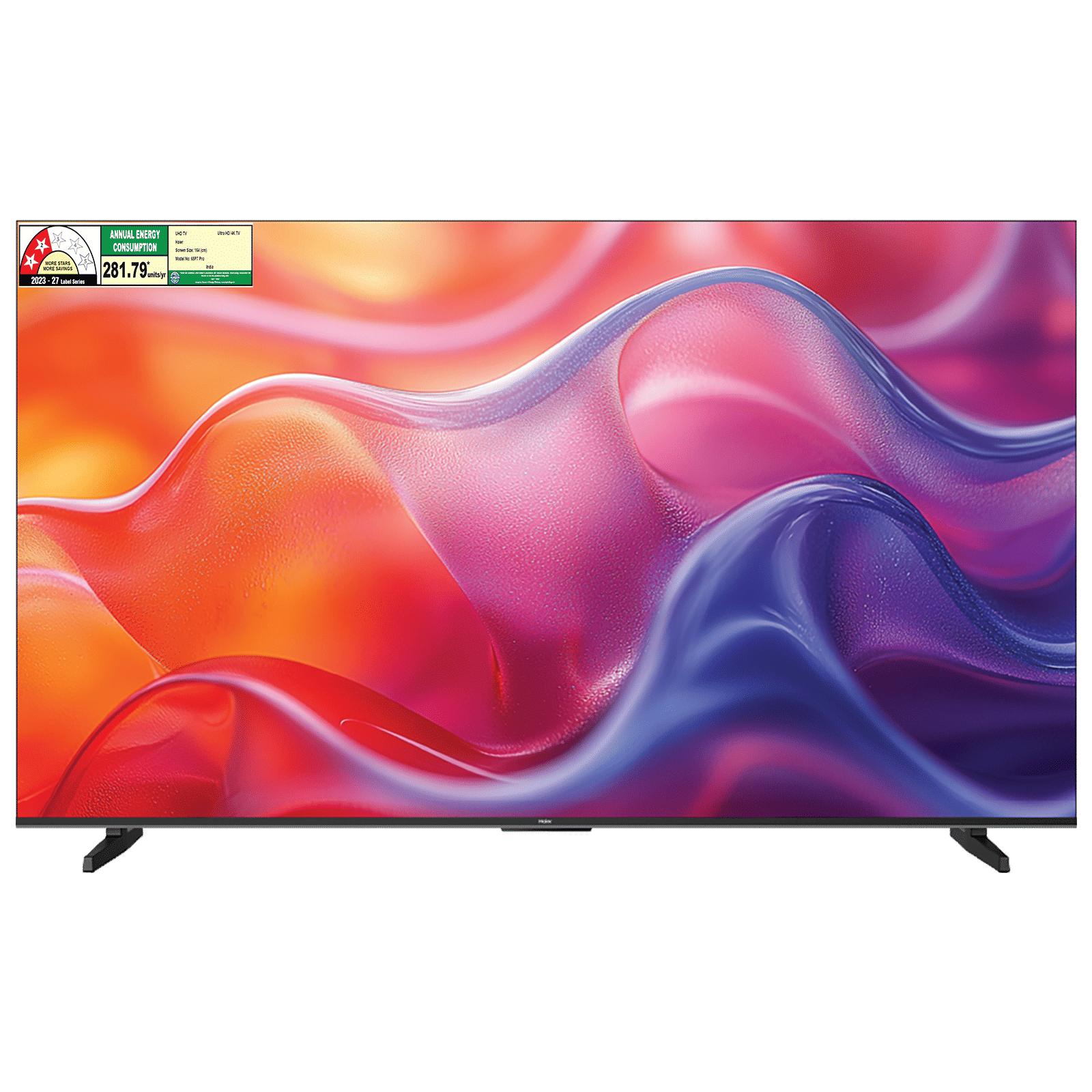 Haier P7 PRO 165.1 cm (65 inch) 2 Star 4K Ultra HD QLED Smart Google TV with Google Voice Assistant (2026 model)_1