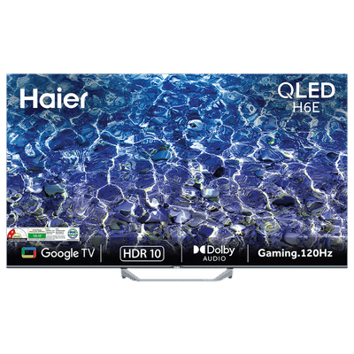 Haier S80F 109.22 cm (43 inch) 2 Star 4K Ultra HD QLED Smart Google TV with Google Voice Assistant (2025 model)