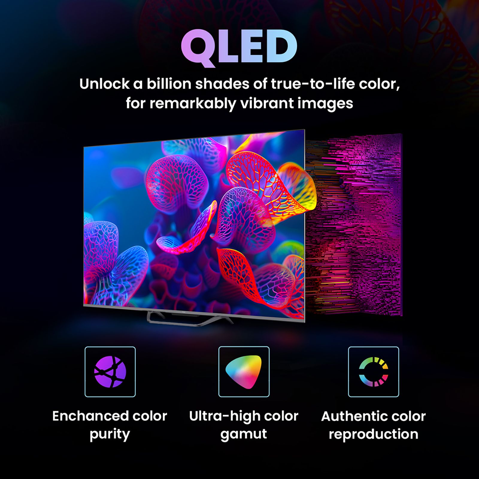 Haier S80F 109.22 cm (43 inch) 2 Star 4K Ultra HD QLED Smart Google TV with Google Voice Assistant (2025 model)_6