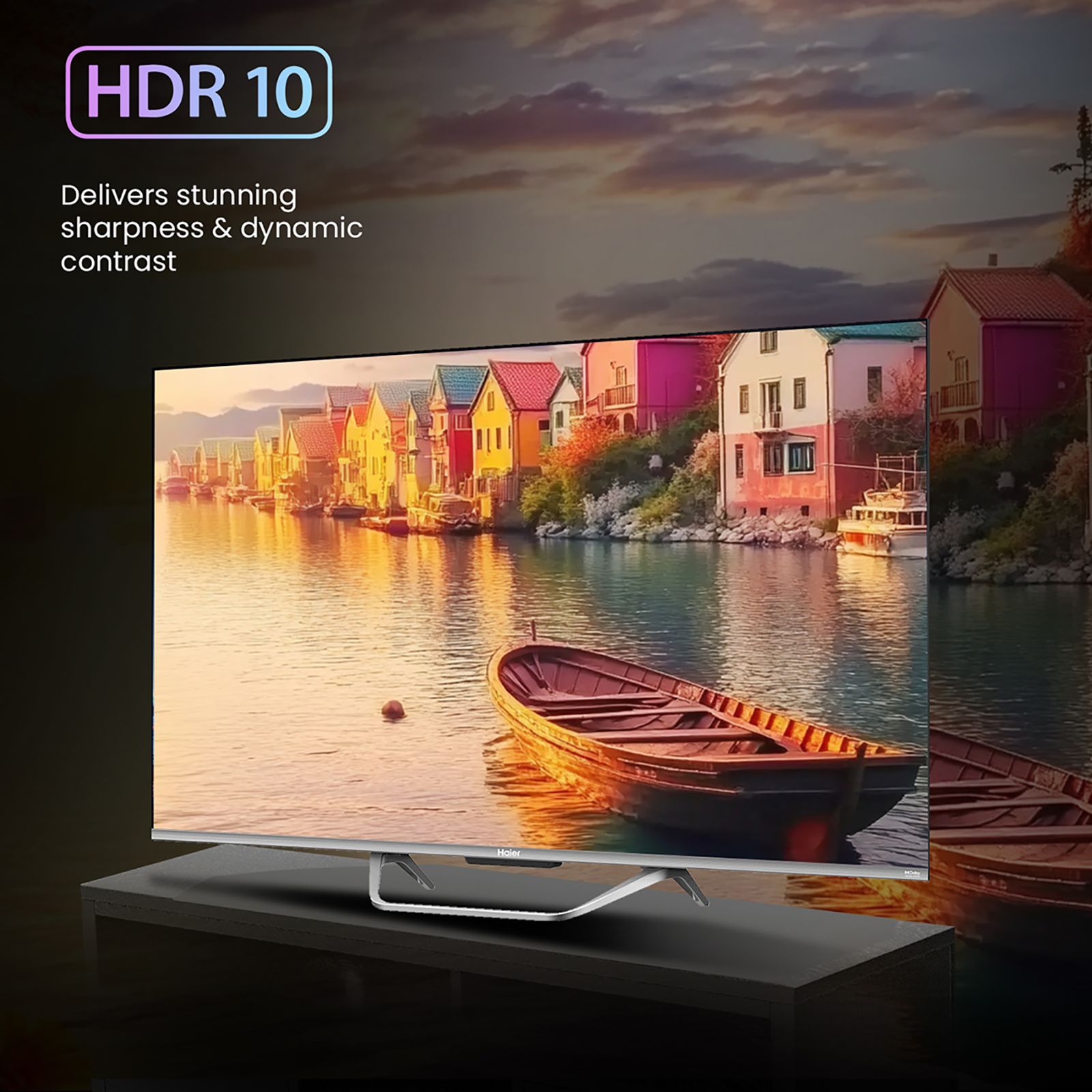 Haier S80F 109.22 cm (43 inch) 2 Star 4K Ultra HD QLED Smart Google TV with Google Voice Assistant (2025 model)_8