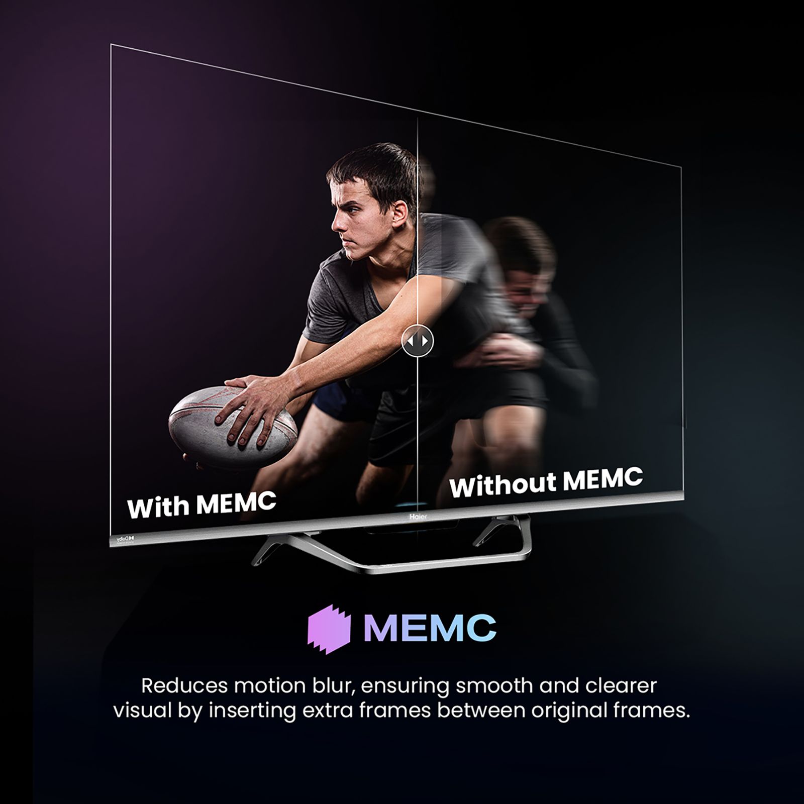 Haier S80F 109.22 cm (43 inch) 2 Star 4K Ultra HD QLED Smart Google TV with Google Voice Assistant (2025 model)_9
