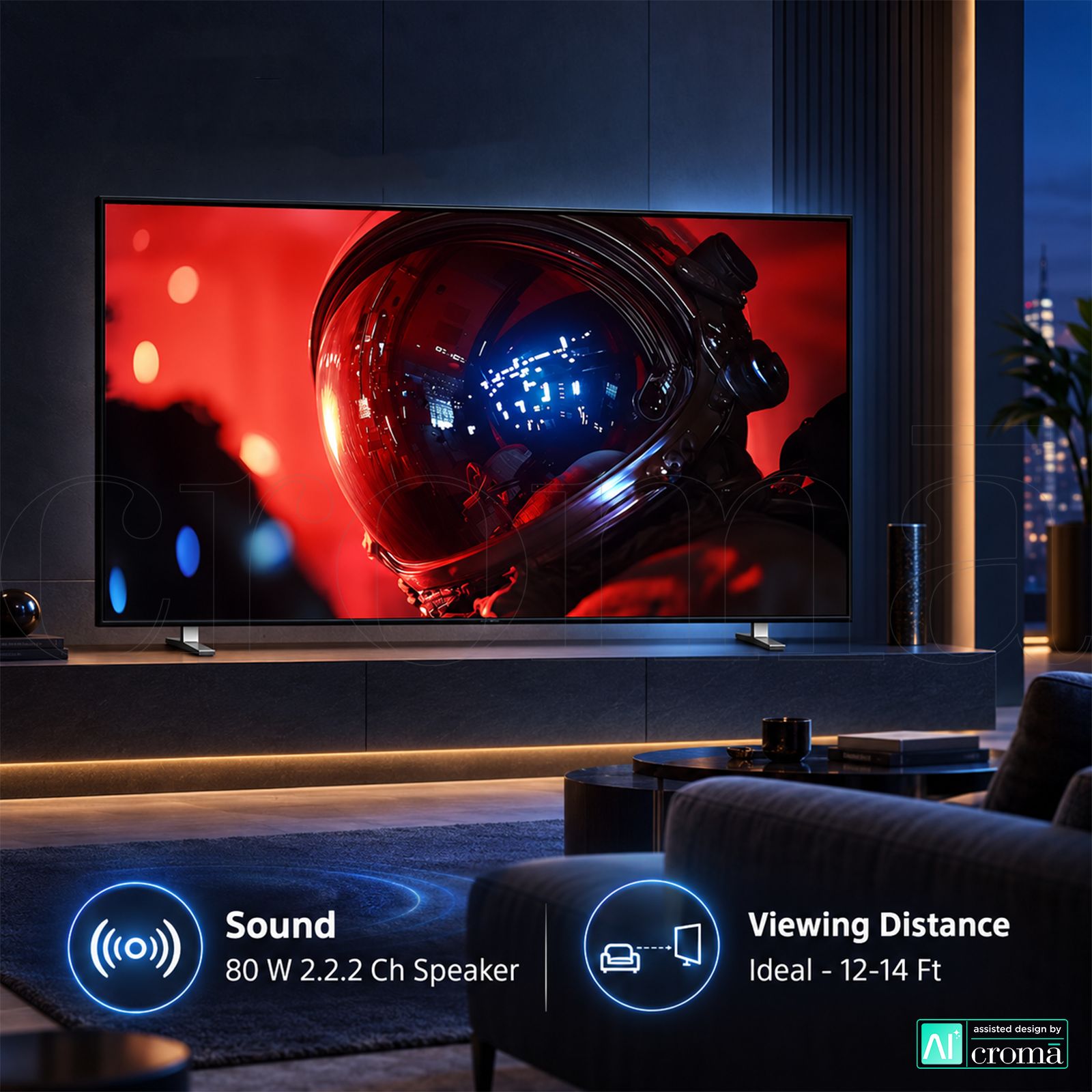 SONY BRAVIA 9II 190.5 cm (75 inch) 2 Star 4K Ultra HD LED Smart Google TV with Google Voice Assistant (2026 model) SONY BRAVIA 9II 190.5 cm (75 inch) 2 Star 4K Ultra HD LED Smart Google TV with Google Voice Assistant (2026 model)_7