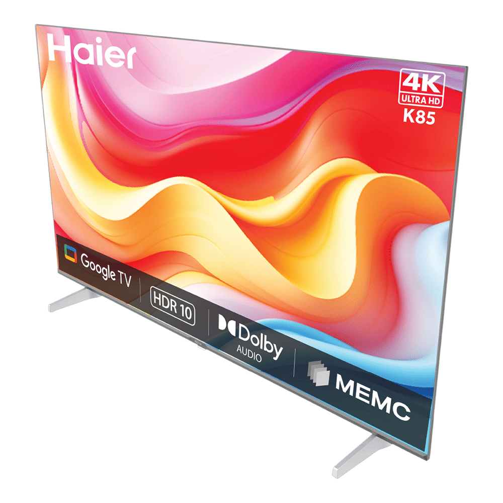 Haier K85F 127 cm (50 inch) 3 Star 4K Ultra HD LED Smart Google TV with Google Voice Assistant (2025 model) Haier K85F 127 cm (50 inch) 3 Star 4K Ultra HD LED Smart Google TV with Google Voice Assistant (2025 model)_10