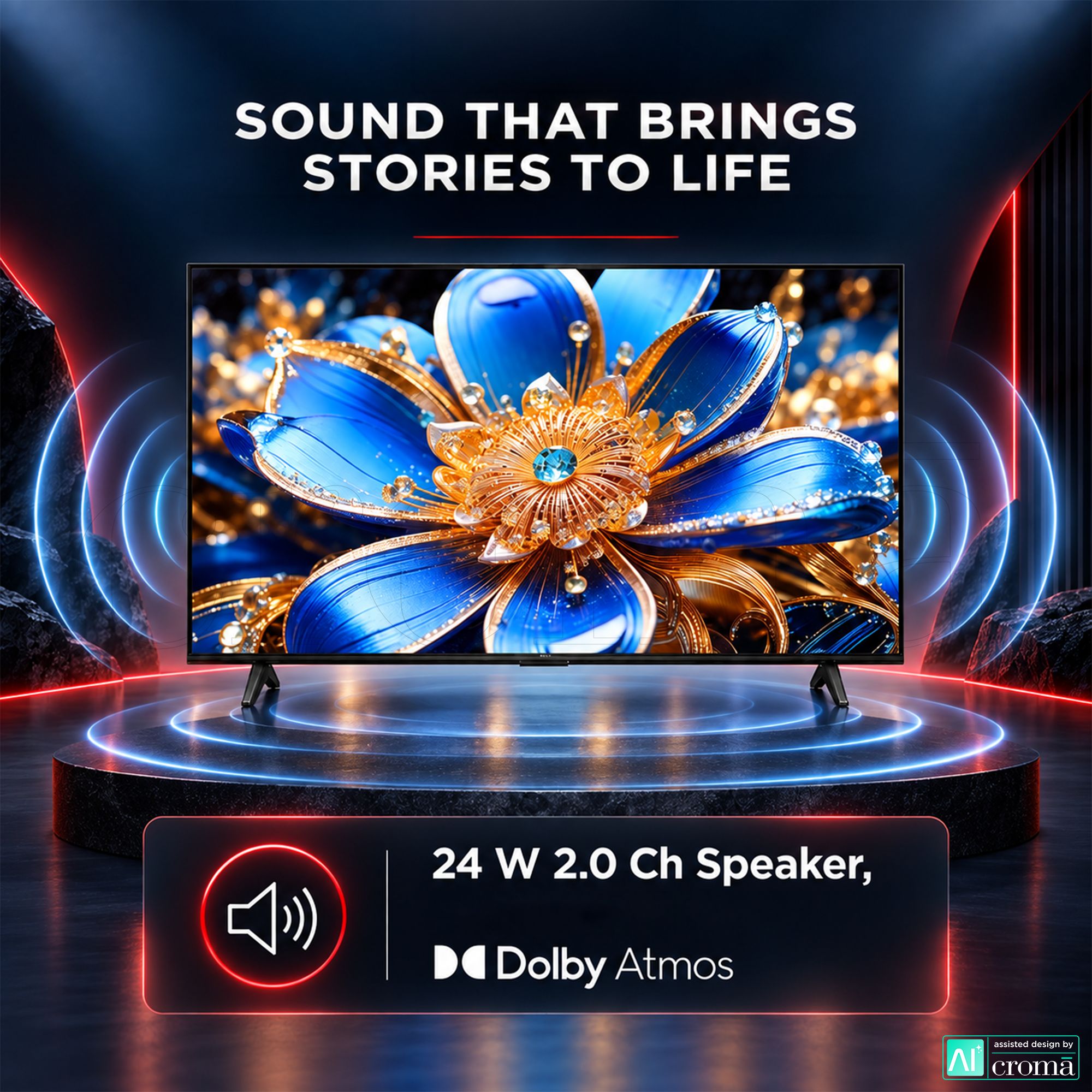 TCL T series 109.2 cm (43 inch) 2 Star QLED 4K Super Ultra HD Smart Google TV with Google Voice Assistant (2026) TCL T series 109.2 cm (43 inch) 2 Star QLED 4K Super Ultra HD Smart Google TV with Google Voice Assistant (2026)_5