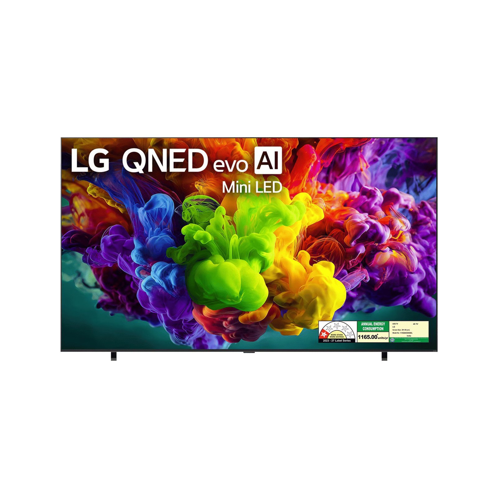 LG evo AI 292 cm (115 inch) 1 Star QNED Mini LED 4K Ultra HD Smart webOS TV with Dolby Vision (2026 model)_3