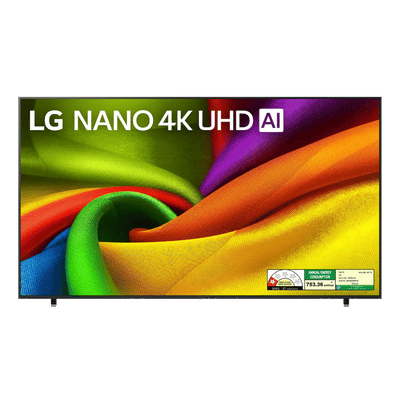 LG NanoCell AI NU88 248 cm (98 inch) 1 Star 4K Ultra HD Smart webOS 26 TV with Nano Detail Enhancer & Intelligent Voice Recognition (2026 model)