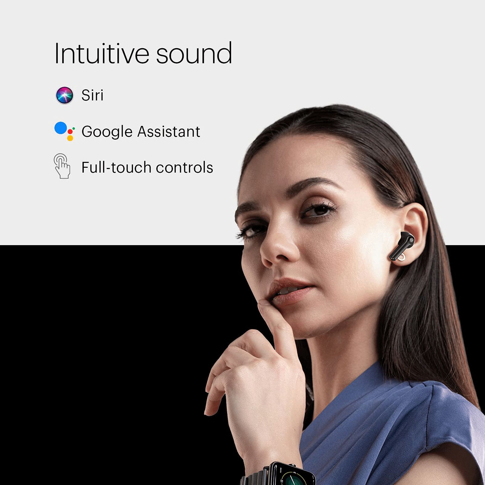 noise Buds VS103 AUD-HDPHN-BUDSVS10 TWS Earbuds (IPX5 Water Resistant, Hyper Sync Technology, Jet Black)_4