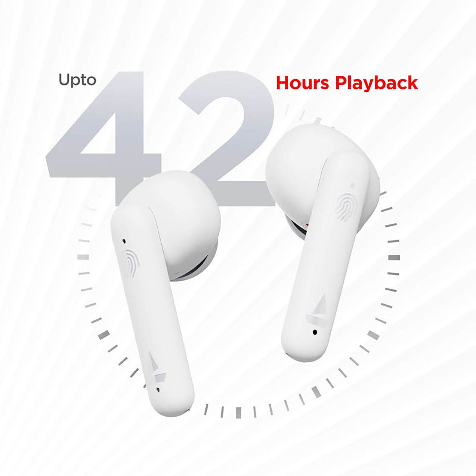 boAt Airdopes 148 TWS Earbuds with Environmental Noise Cancellation (IPX4 Sweat & Water Resistant, 42 Hours Playtime, White Purity)_10