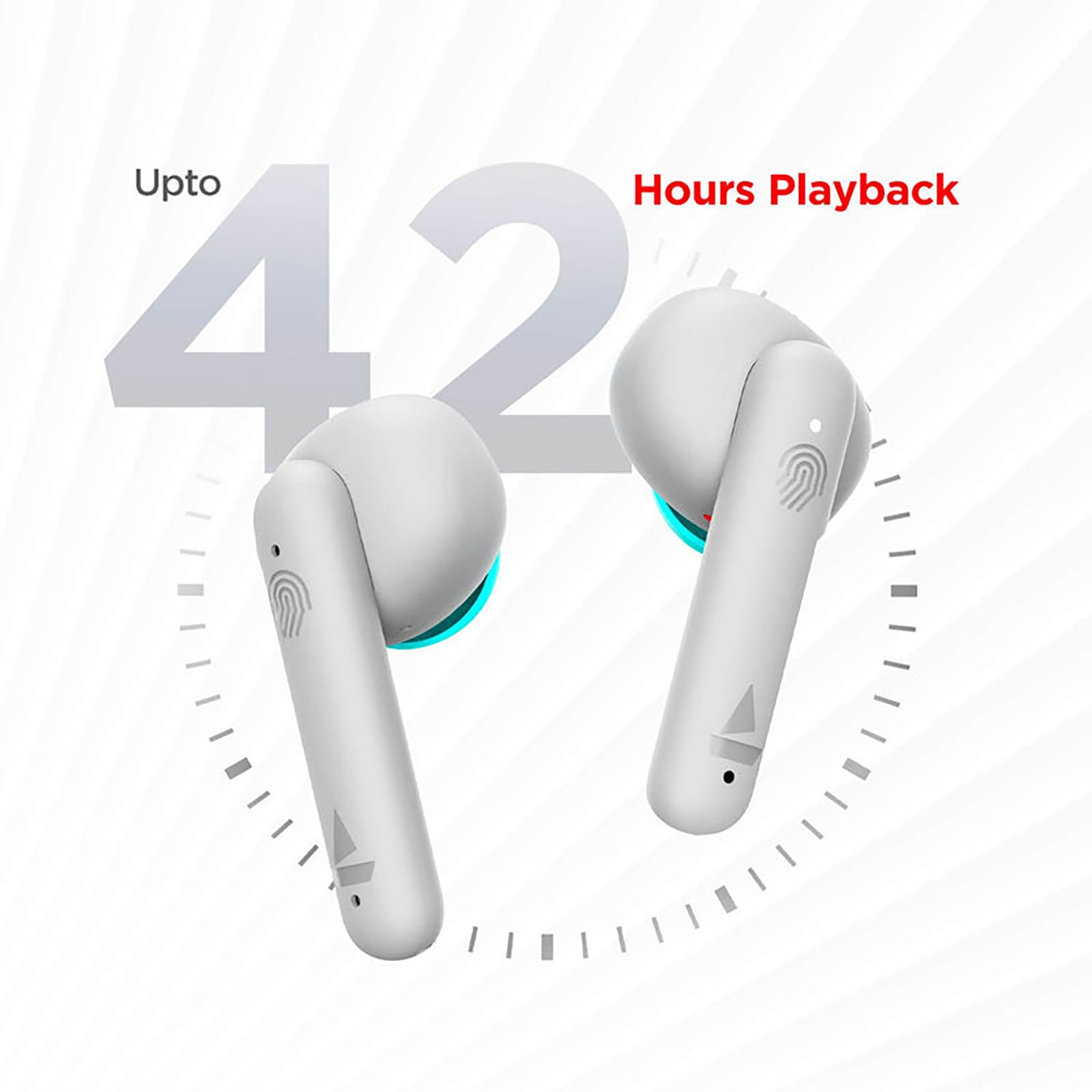 boAt Airdopes 148 TWS Earbuds with Environmental Noise Cancellation (IPX4 Sweat & Water Resistant, 42 Hours Playtime, Cyan Cider) boAt Airdopes 148 TWS Earbuds with Environmental Noise Cancellation (IPX4 Sweat & Water Resistant, 42 Hours Playtime, Cyan Cider)_10
