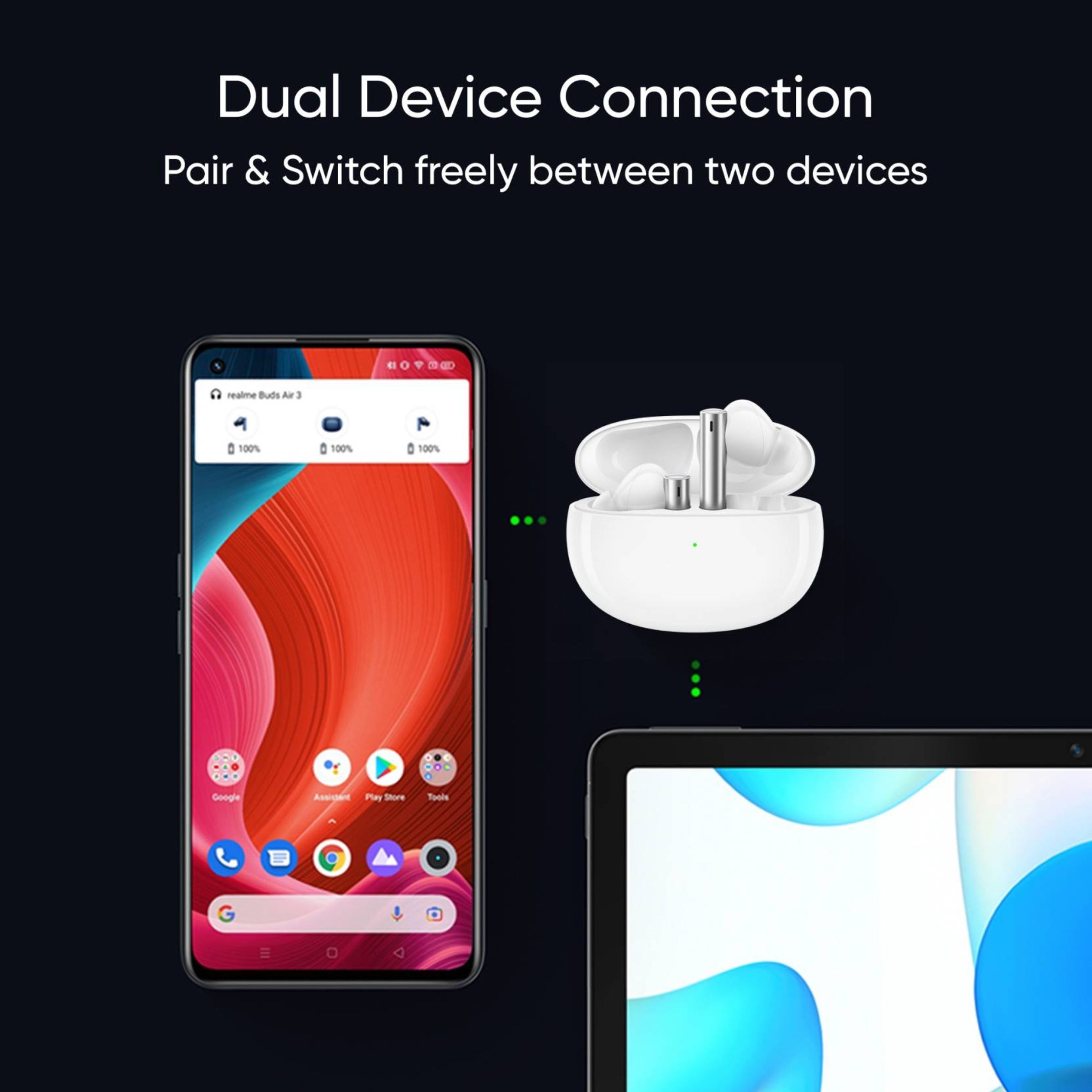 realme Buds Air 3 RMA2105 TWS Earbuds with Active Noise Cancellation (IPX5 Water Resistant, 30 Hours Playtime, Galaxy White) realme Buds Air 3 RMA2105 TWS Earbuds with Active Noise Cancellation (IPX5 Water Resistant, 30 Hours Playtime, Galaxy White)_8