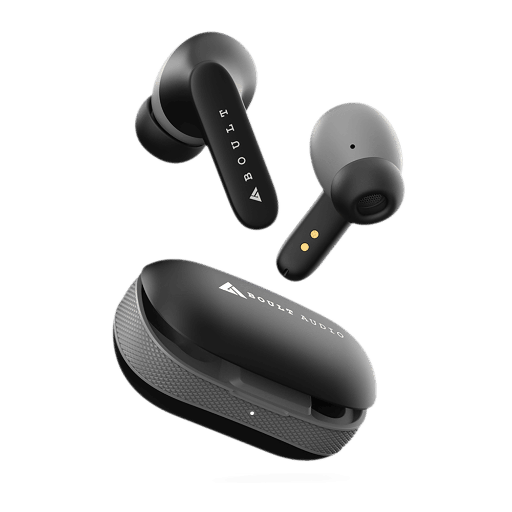GOBOULT AirBass Y1 TWS Earbuds (IPX5 Water Resistant, Upto 40 Hours Playback, Black) GOBOULT AirBass Y1 TWS Earbuds (IPX5 Water Resistant, Upto 40 Hours Playback, Black)_4
