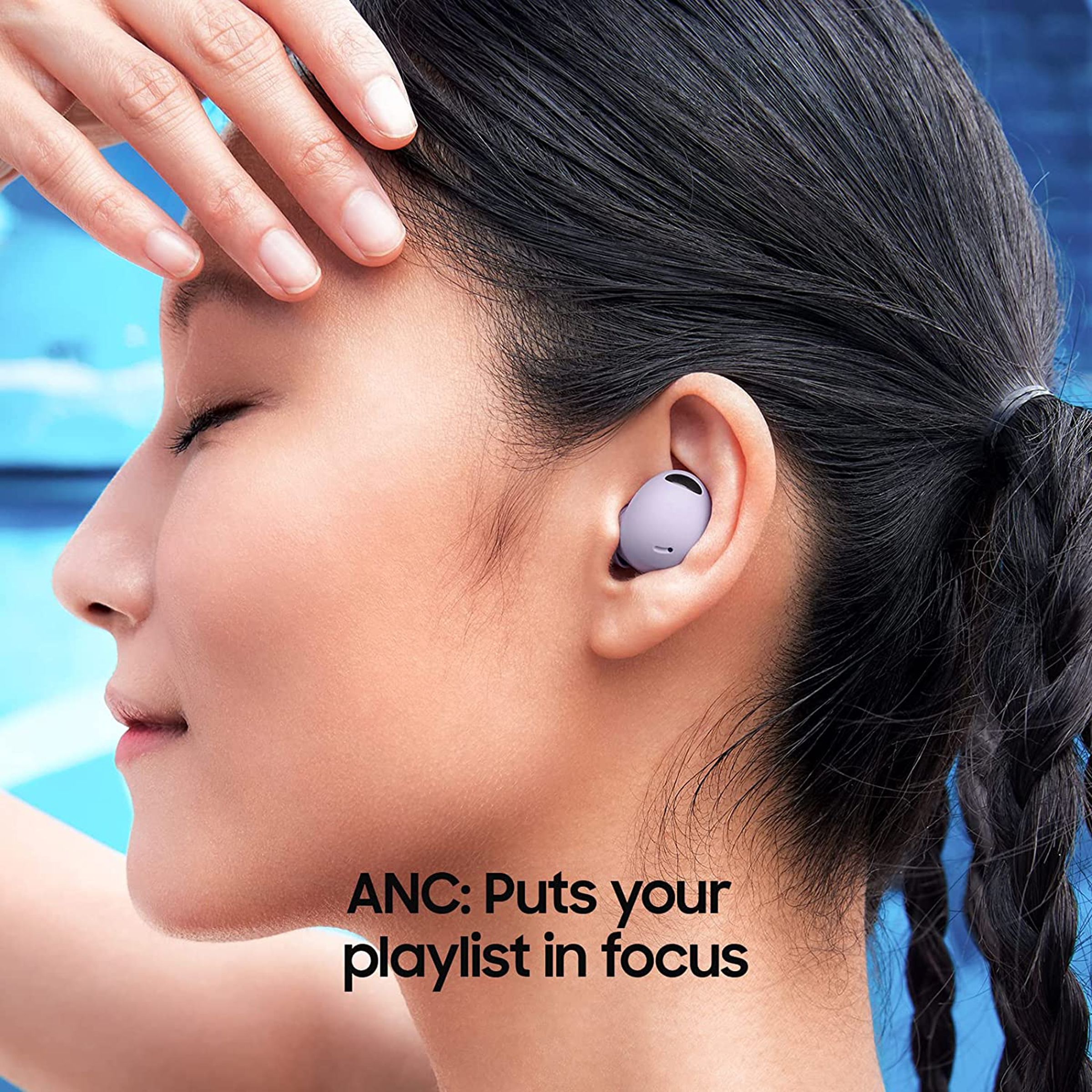 SAMSUNG Galaxy Buds2 Pro In-Ear Active Noise Cancellation Truly Wireless Earbuds with Mic (Bluetooth 5.3, IPX7 Water Resistance, R510N, Bora Purple)_5