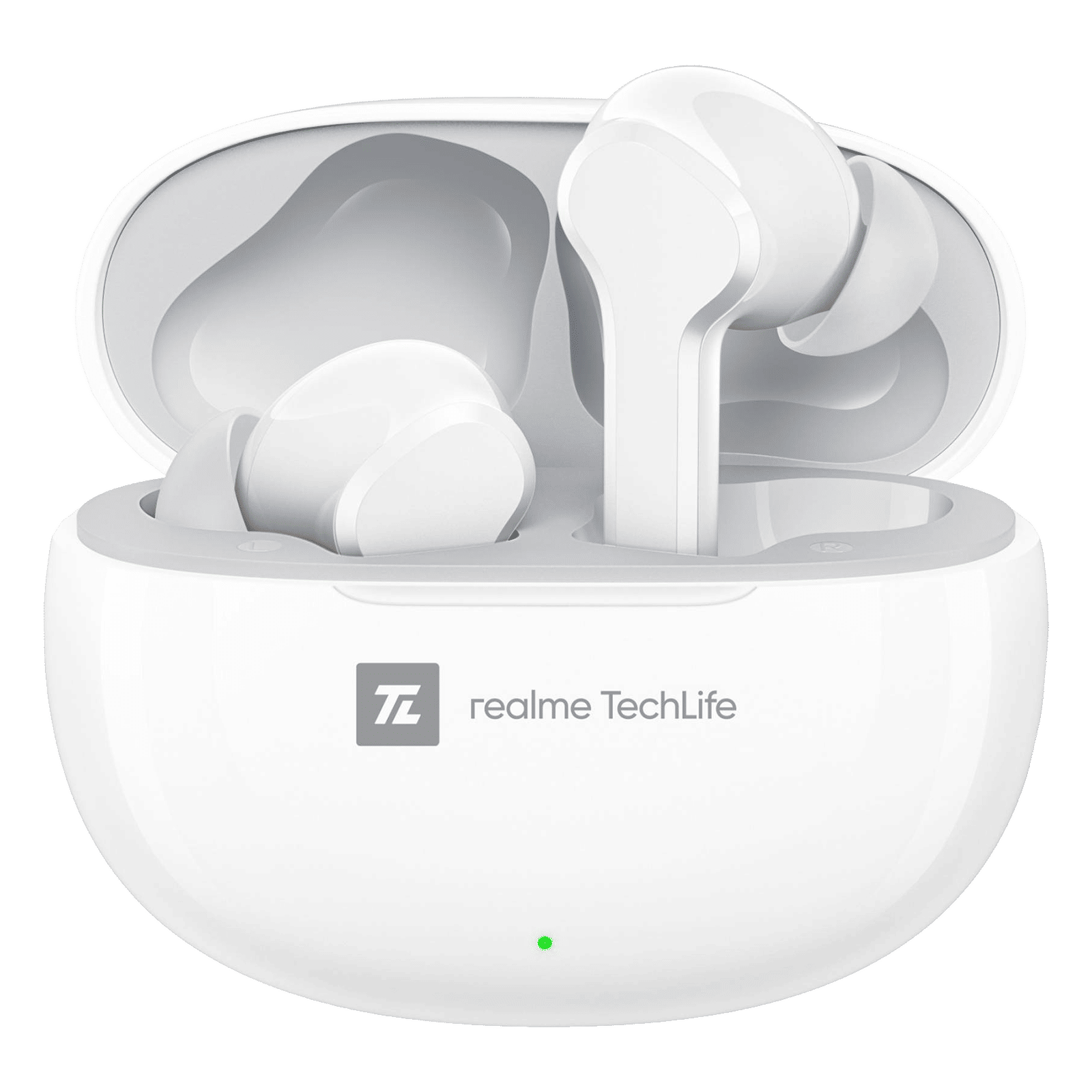 realme Techlife RMA2109 Earbuds with AI Environment Noise Cancellation (IPX5 Water Resistant, Google Fast Pair, White) realme Techlife RMA2109 Earbuds with AI Environment Noise Cancellation (IPX5 Water Resistant, Google Fast Pair, White)_1