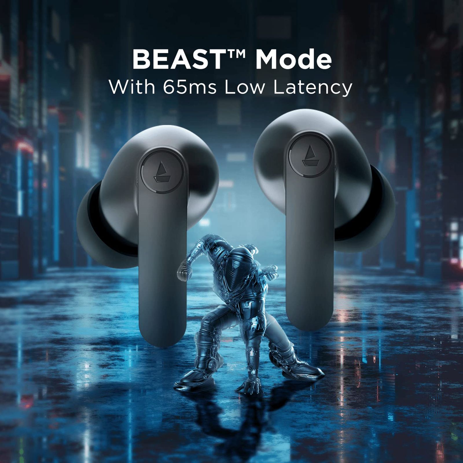 boAt Airdopes 121 Pro TWS Earbuds with Environmental Noise Cancellation Technology (IPX4 Water Resistance, ASAP Charge, Black) boAt Airdopes 121 Pro TWS Earbuds with Environmental Noise Cancellation Technology (IPX4 Water Resistance, ASAP Charge, Black)_4