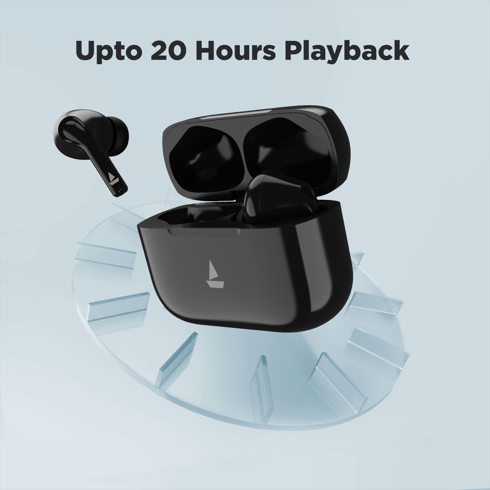 boAt Airdopes 163 TWS Earbuds (IPX5 Water Resistant, IWP Technology, Active Black) boAt Airdopes 163 TWS Earbuds (IPX5 Water Resistant, IWP Technology, Active Black)_5
