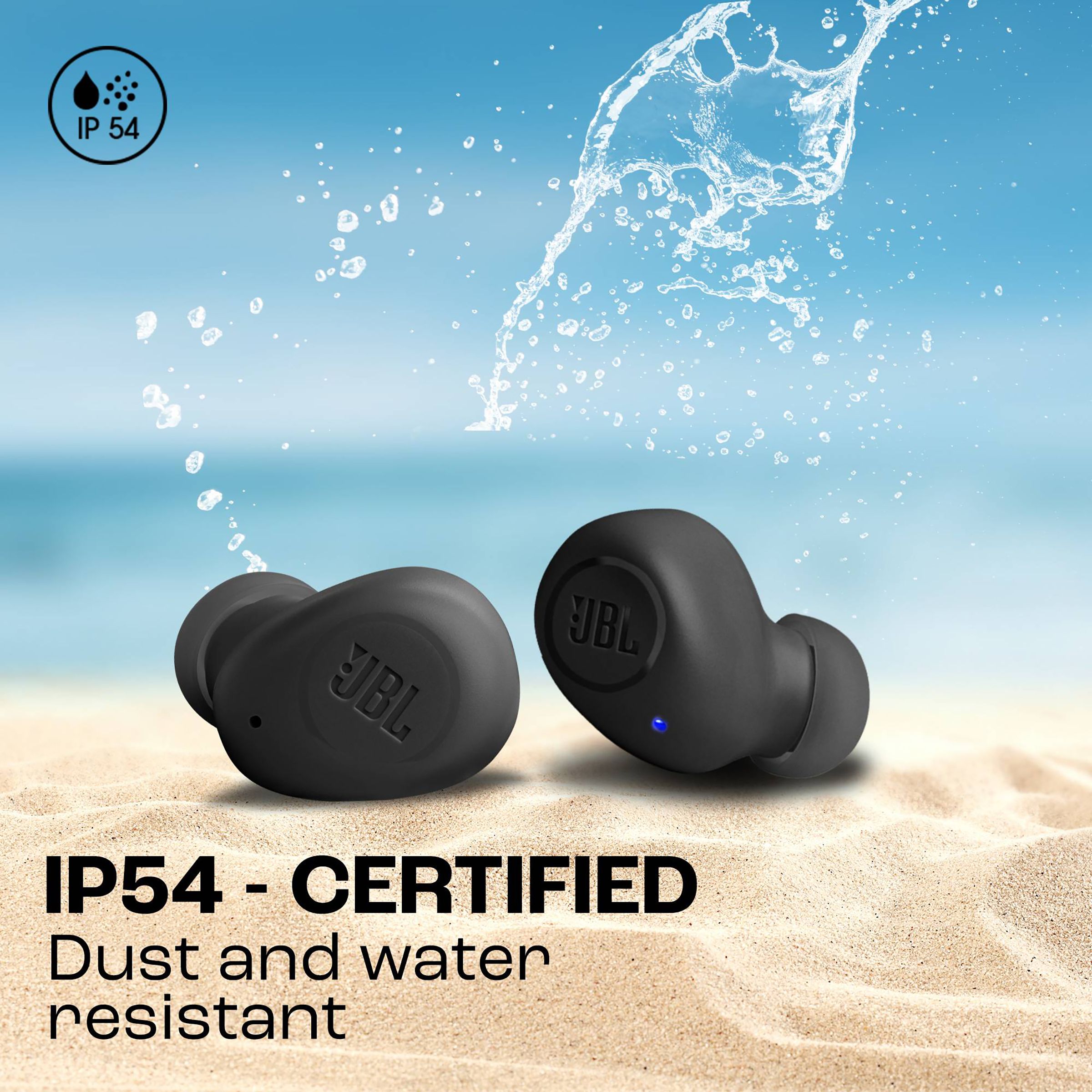 JBL Wave Buds JBLWBUDSBLK TWS Earbuds (IP54 Water Resistance, Deep Bass Sound, Black) JBL Wave Buds JBLWBUDSBLK TWS Earbuds (IP54 Water Resistance, Deep Bass Sound, Black)_13