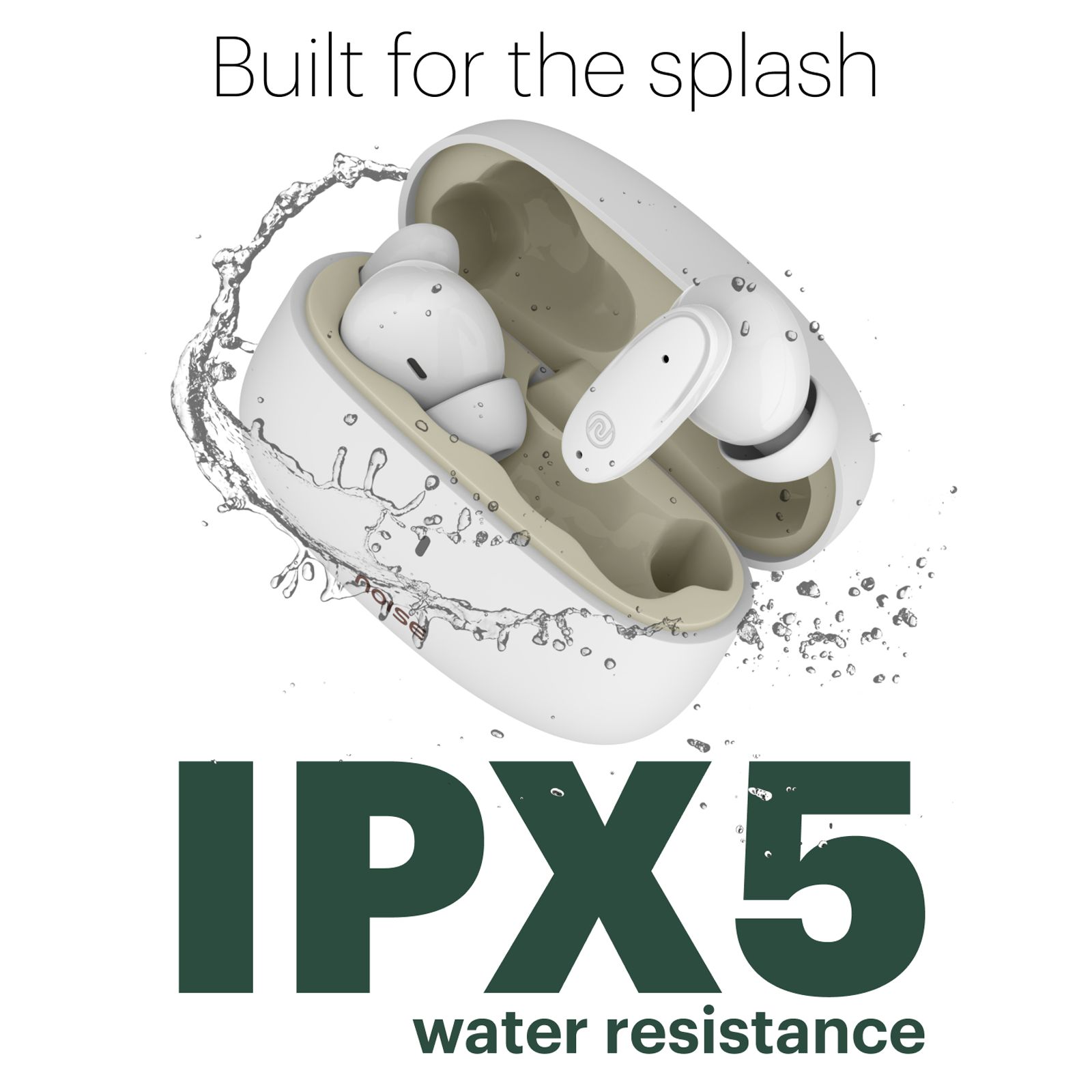 noise Buds Connect TWS Earbuds with Environmental Noise Cancellation (IPX5 Water Resistant, Hands Free Calling, Ivory White) noise Buds Connect TWS Earbuds with Environmental Noise Cancellation (IPX5 Water Resistant, Hands Free Calling, Ivory White)_8