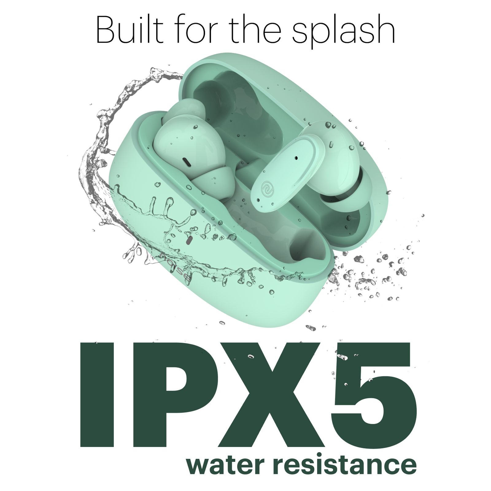 noise Buds Connect TWS Earbuds with Environmental Noise Cancellation (IPX5 Water Resistant, Hands Free Calling, Mint Green) noise Buds Connect TWS Earbuds with Environmental Noise Cancellation (IPX5 Water Resistant, Hands Free Calling, Mint Green)_8