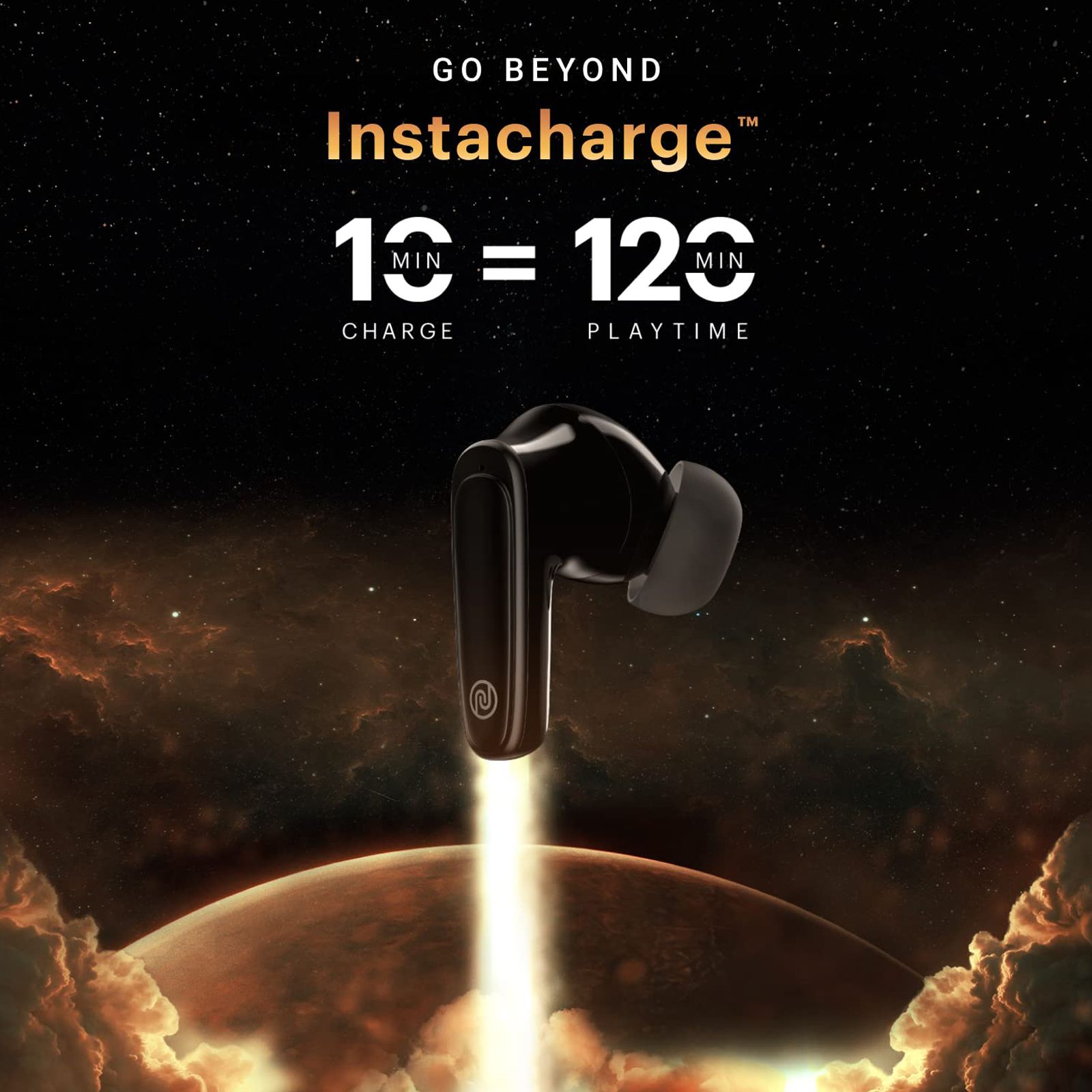 noise Buds X TWS Earbuds with Active Noise Cancellation (12mm Driver, Carbon Black) noise Buds X TWS Earbuds with Active Noise Cancellation (12mm Driver, Carbon Black)_4