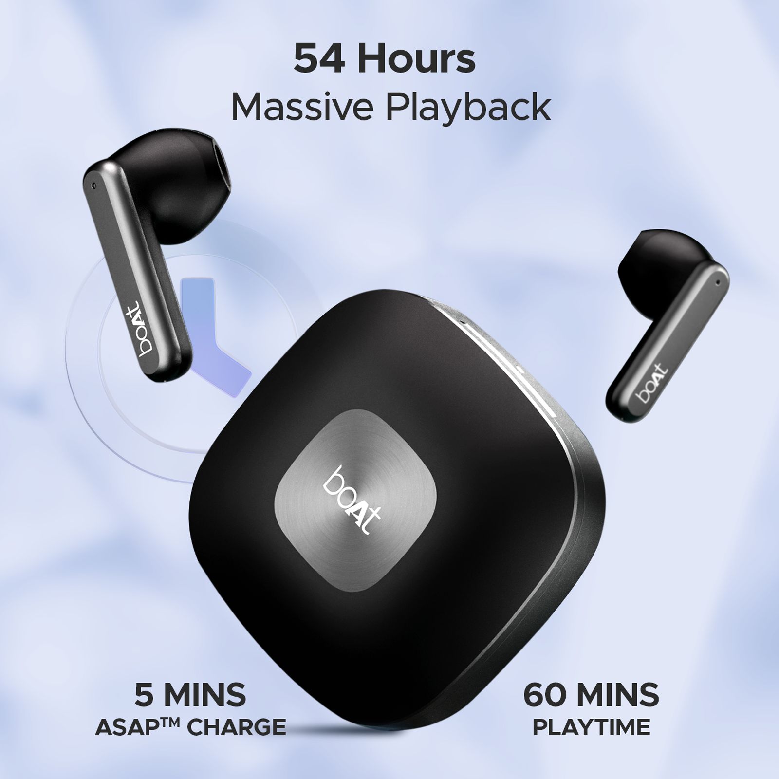 boAt Airdopes Genesis TWS Earbuds with Environmental Noise Cancellation (IPX5 Water Resistant, ASAP Charge, Active Black) boAt Airdopes Genesis TWS Earbuds with Environmental Noise Cancellation (IPX5 Water Resistant, ASAP Charge, Active Black)_4