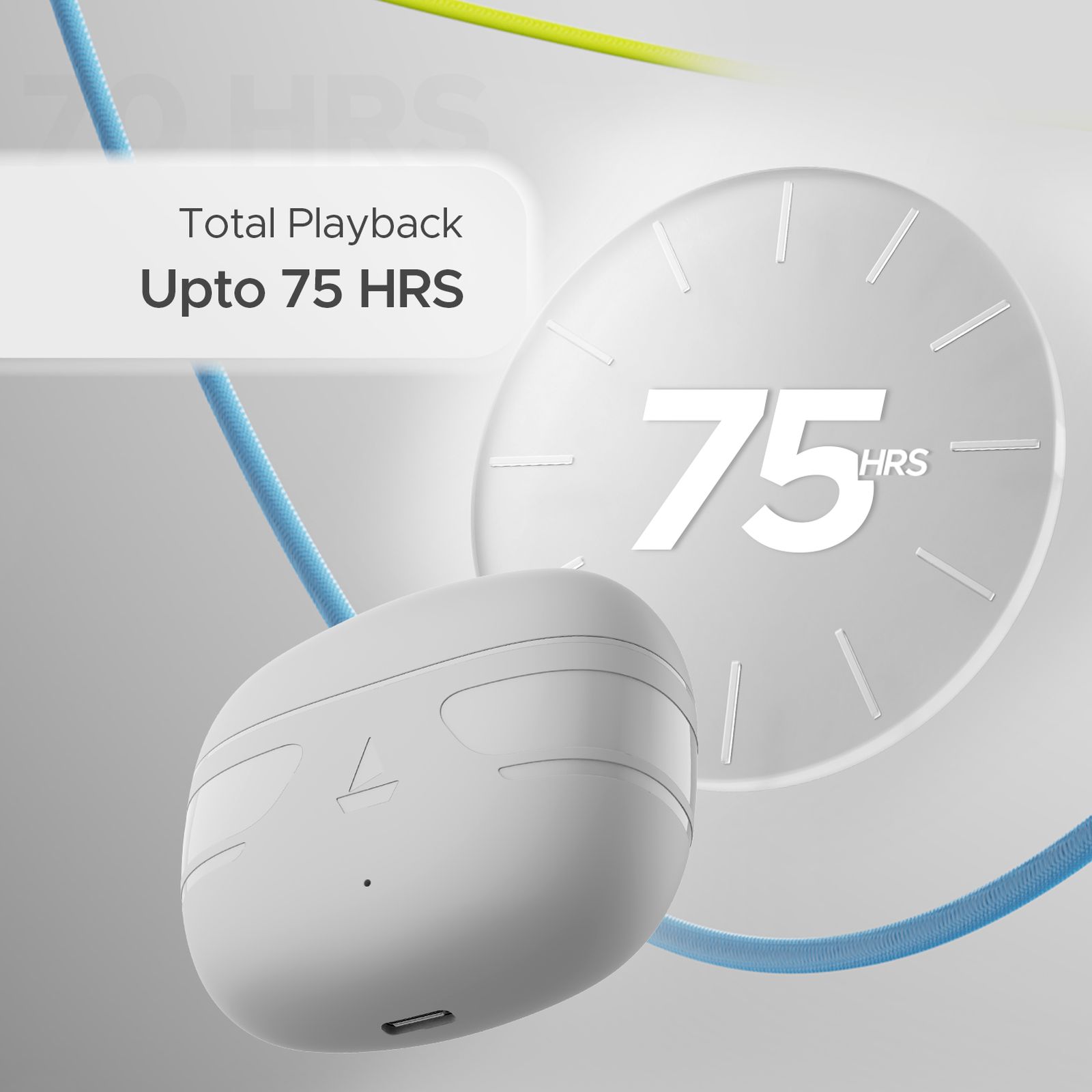 boAt Airdopes Kick TWS Earbuds with Environmental Noise Cancellation (IPX5 Water Resistant, Beast Mode, Ivory White) boAt Airdopes Kick TWS Earbuds with Environmental Noise Cancellation (IPX5 Water Resistant, Beast Mode, Ivory White)_2
