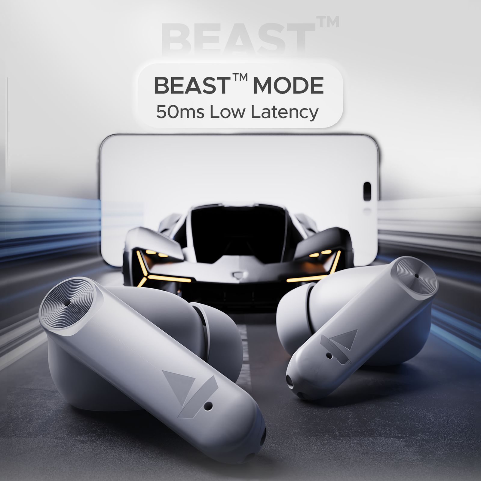 boAt Airdopes Kick TWS Earbuds with Environmental Noise Cancellation (IPX5 Water Resistant, Beast Mode, Ivory White) boAt Airdopes Kick TWS Earbuds with Environmental Noise Cancellation (IPX5 Water Resistant, Beast Mode, Ivory White)_4