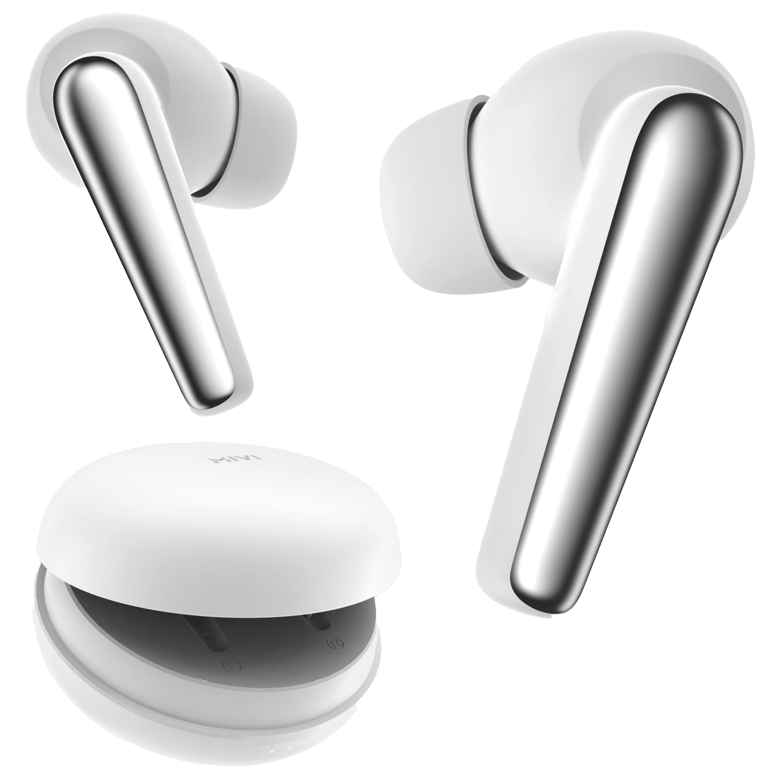 MIVI DuoPods T50 TWS Earbuds with Environmental Noise Cancellation (IPX4 Sweat Resistant, 13mm Bass Drivers, Ivory Sheen) MIVI DuoPods T50 TWS Earbuds with Environmental Noise Cancellation (IPX4 Sweat Resistant, 13mm Bass Drivers, Ivory Sheen)_1