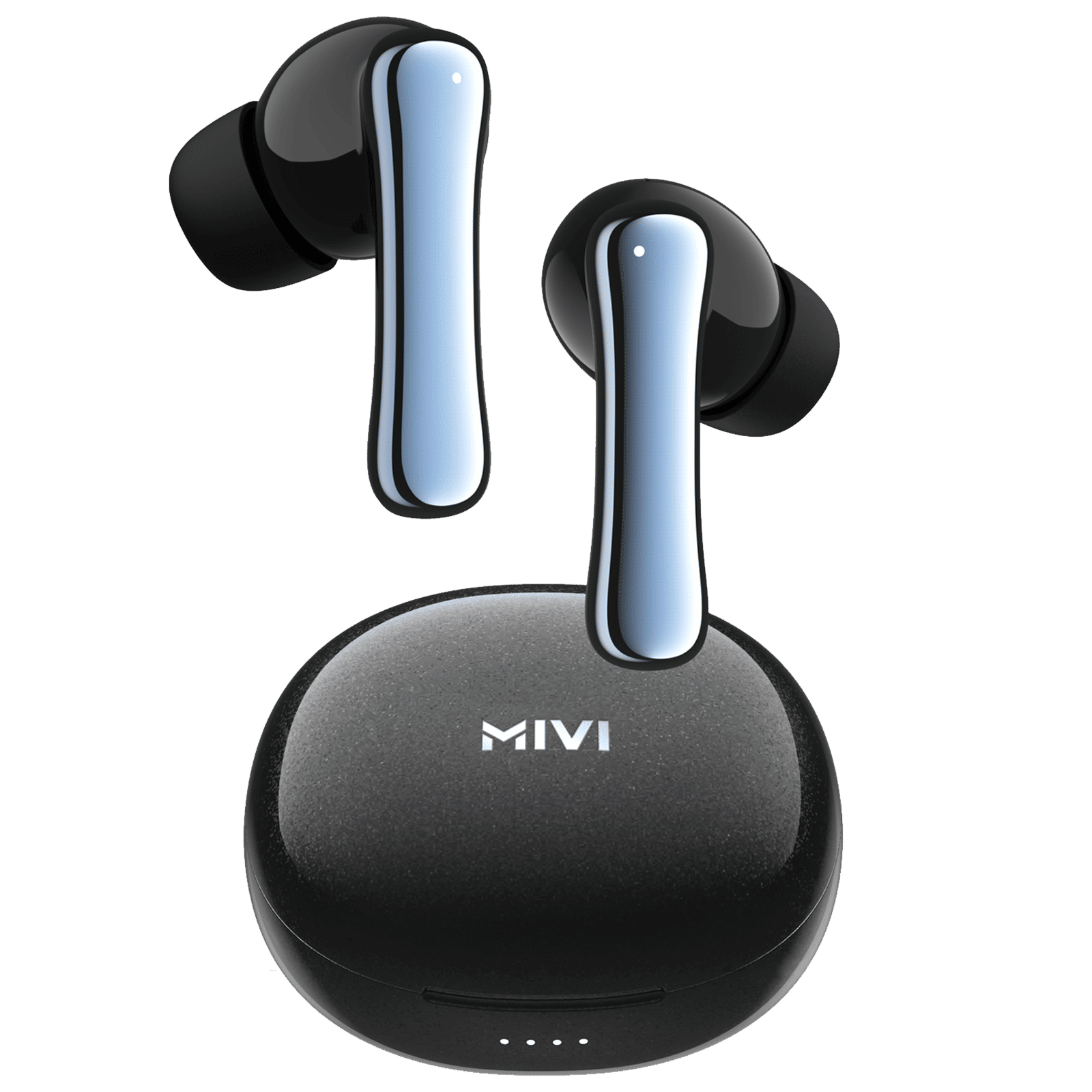 MIVI DuoPods T80 TWS Earbuds with Environmental Noise Cancellation (IPX4 Water Resistant, 13mm Bass Drivers, Galaxy Black) MIVI DuoPods T80 TWS Earbuds with Environmental Noise Cancellation (IPX4 Water Resistant, 13mm Bass Drivers, Galaxy Black)_1