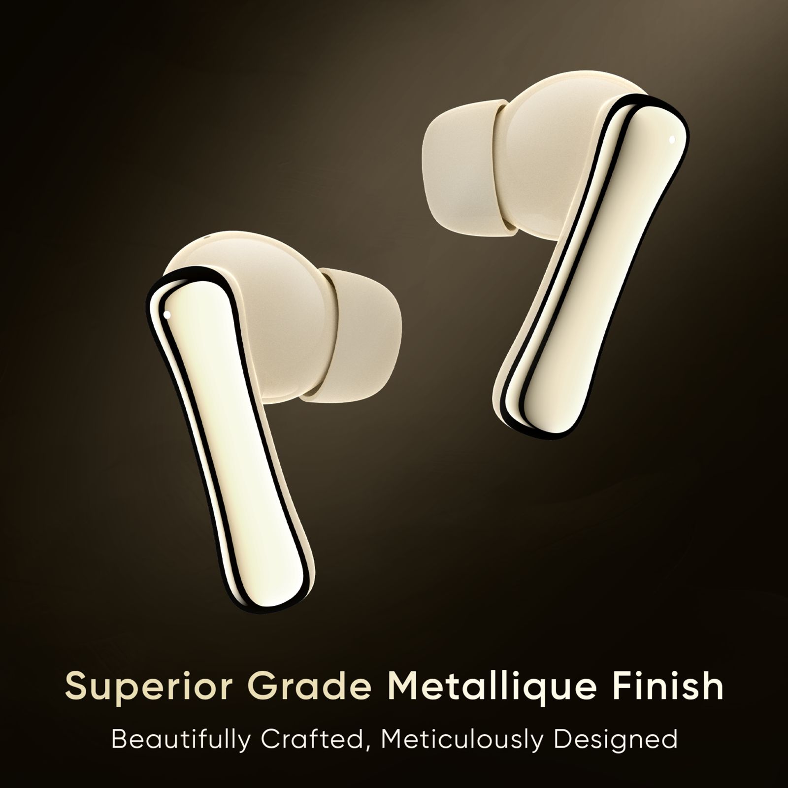 MIVI DuoPods T80 TWS Earbuds with Environmental Noise Cancellation (IPX4 Water Resistant, 13mm Bass Drivers, Ivory) MIVI DuoPods T80 TWS Earbuds with Environmental Noise Cancellation (IPX4 Water Resistant, 13mm Bass Drivers, Ivory)_2